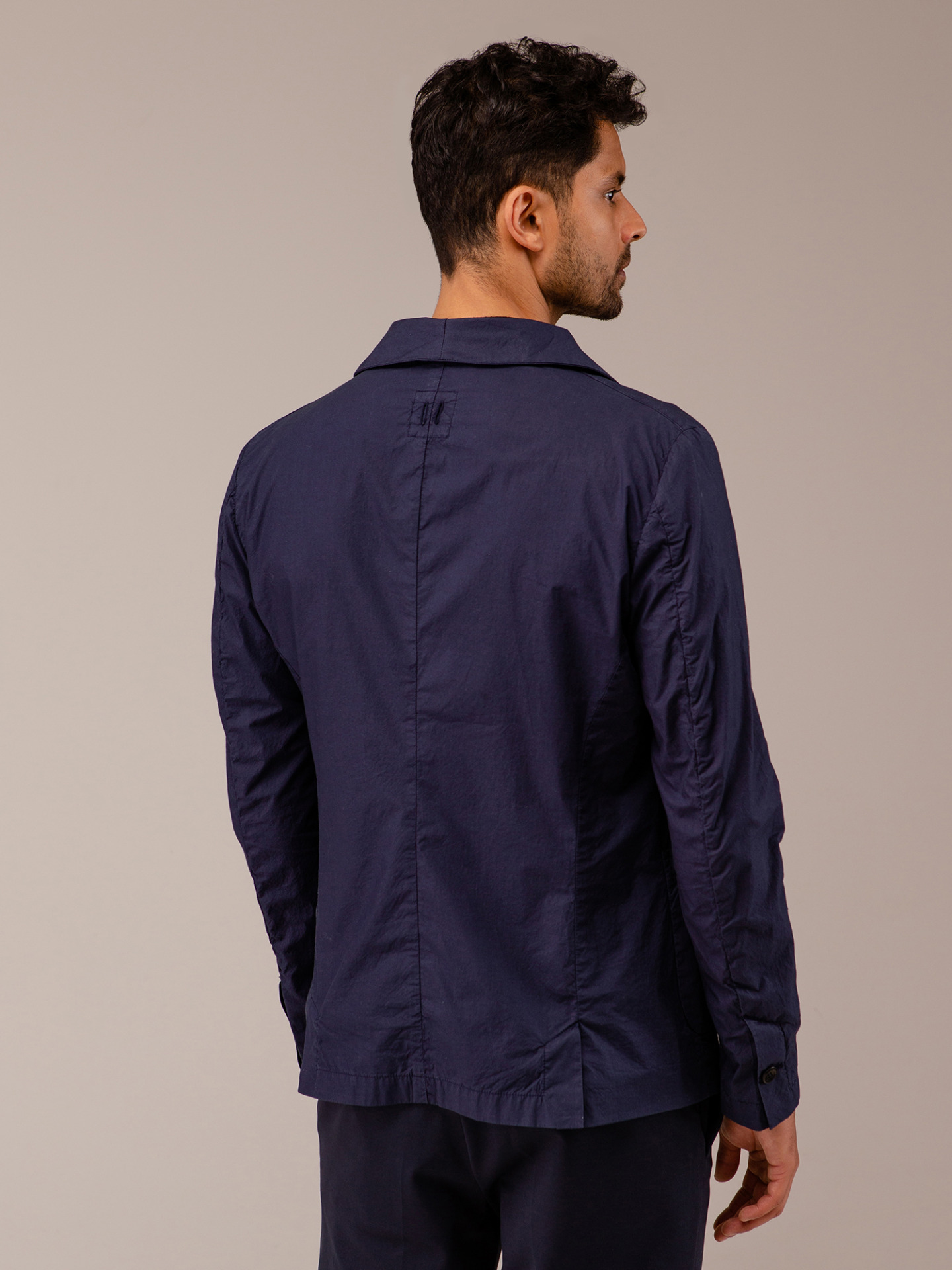 Detailansicht von Baumwollsakko von HANNES ROETHER