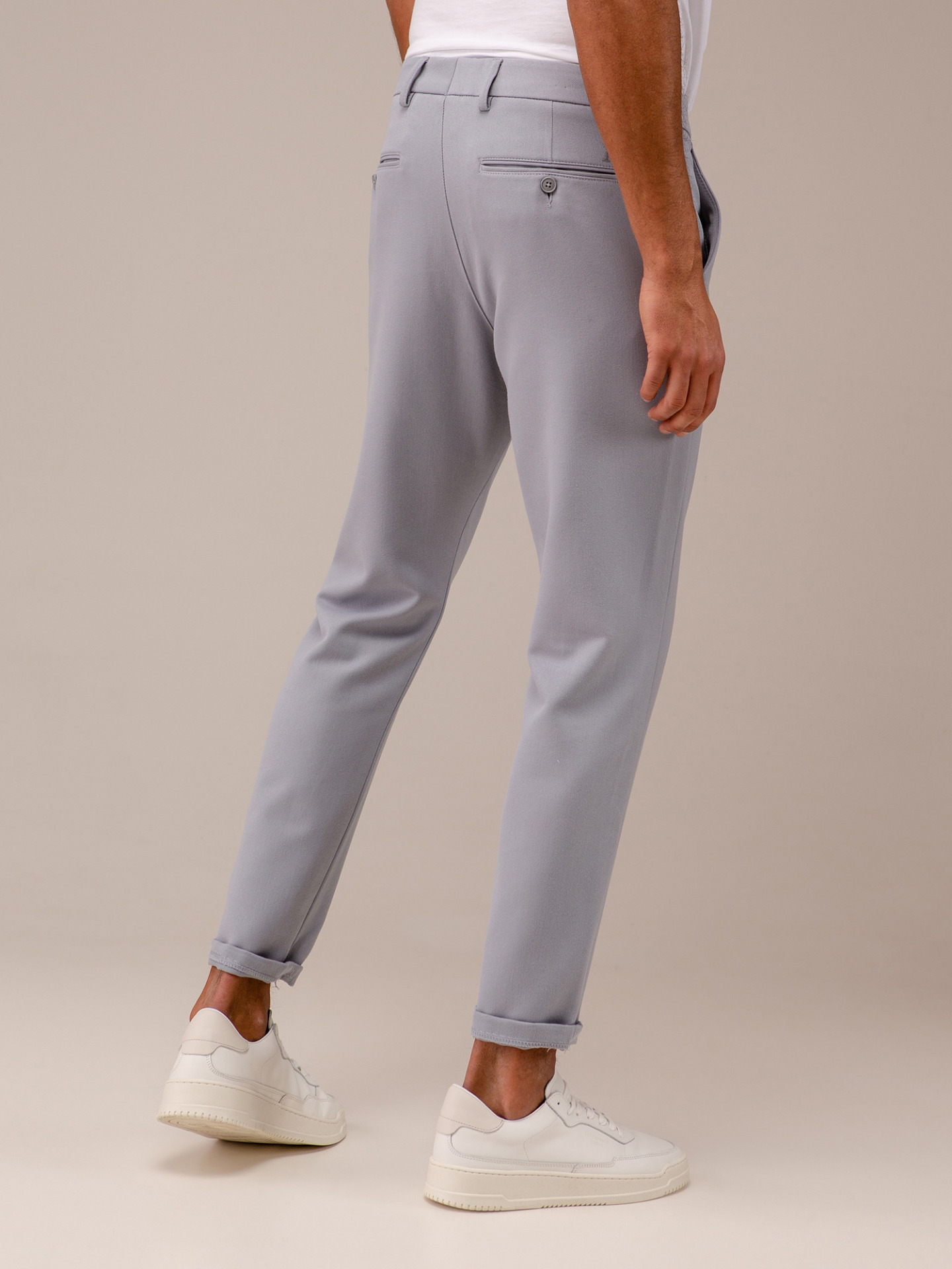 Detailansicht von Jerseyhose aus Baumwolle von LES DEUX