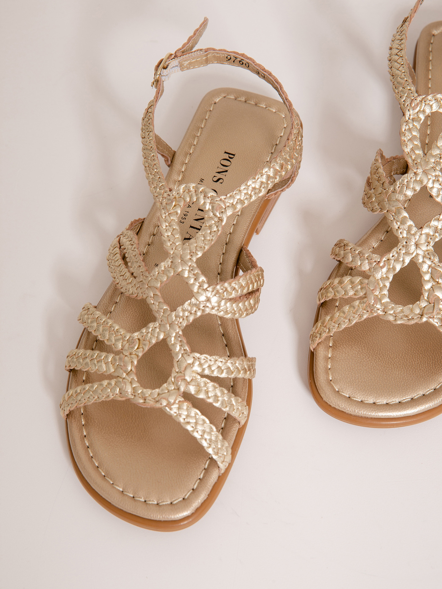 Detailansicht von Flache Sandalen von PONS QUINTANA