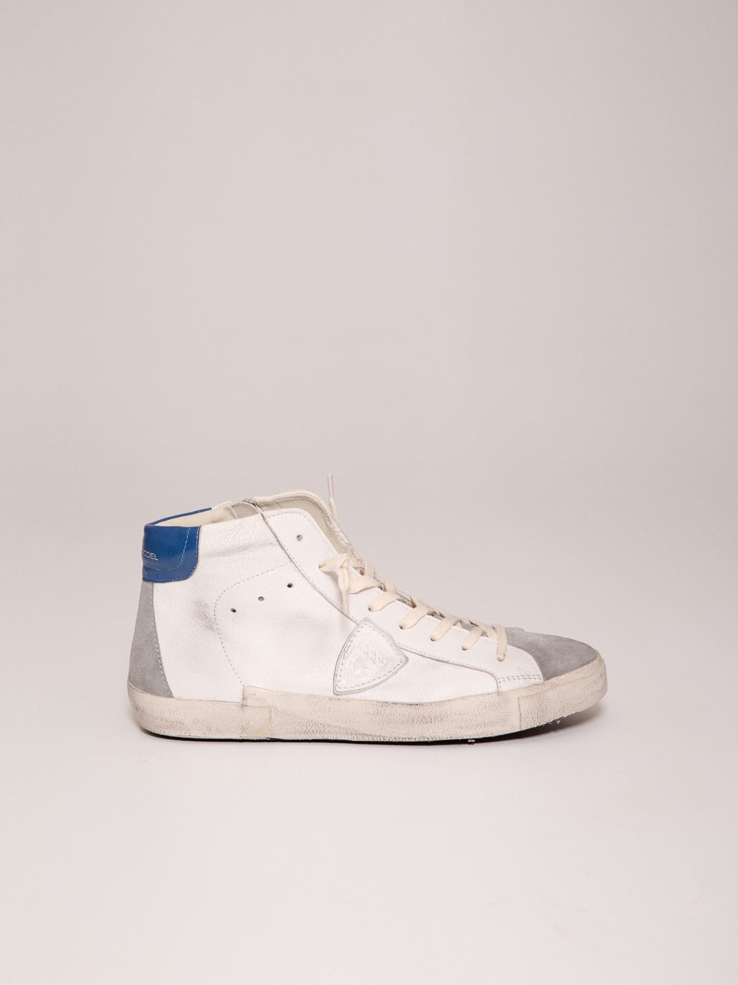 Detailansicht von Hoher Sneaker aus Leder von PHILIPPE MODEL