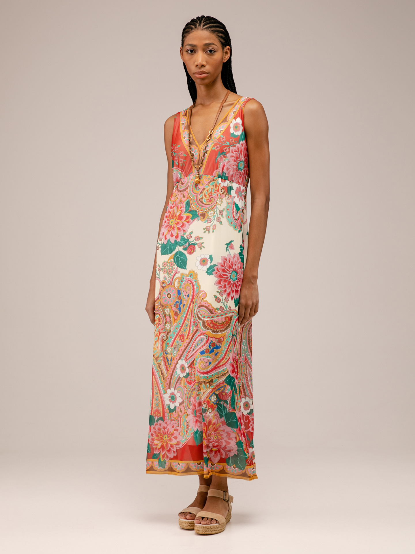 Detailansicht von Maxi-Kleid von ANA ALCAZAR