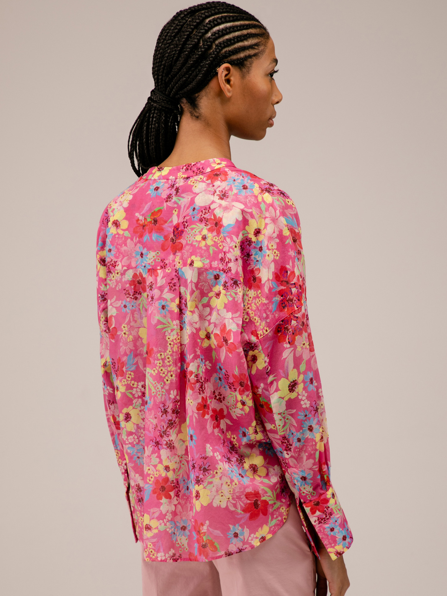 Detailansicht von Gemusterte Bluse von ROBERT FRIEDMAN