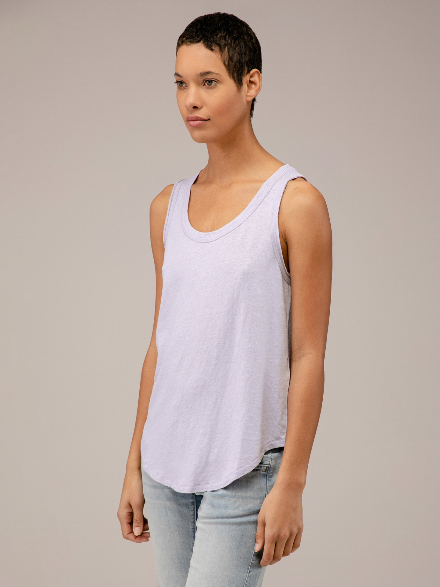 Detailansicht von Weites Top aus Leinen von 10 DAYS