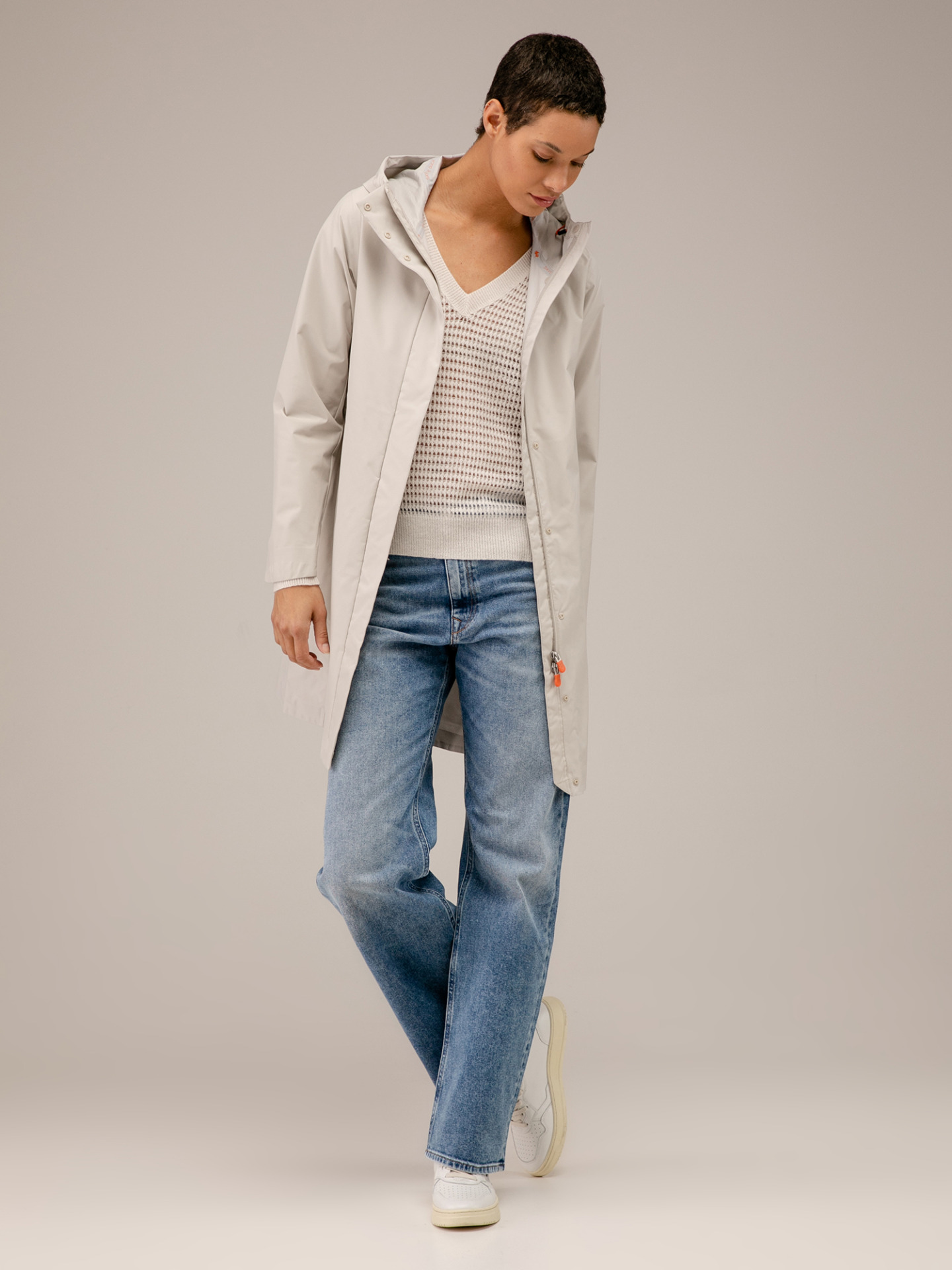 Detailansicht von Regenmantel von SAVE THE DUCK