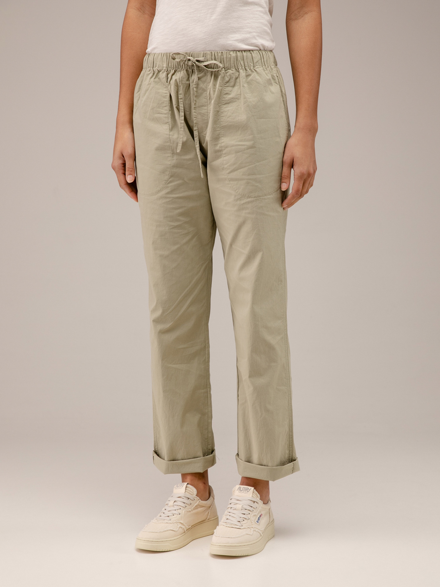 Detailansicht von Lässige Hose aus Baumwolle von JC SOPHIE