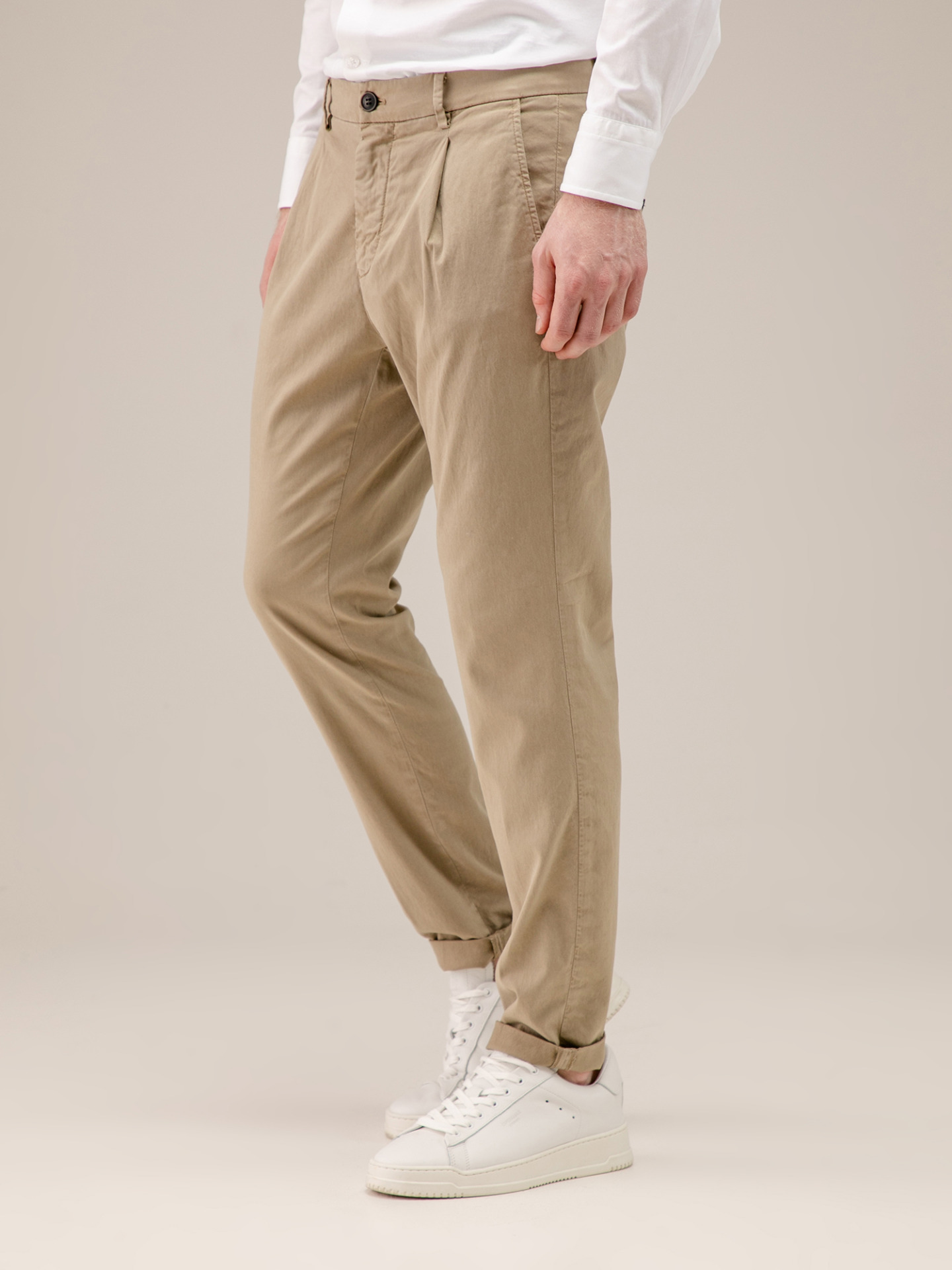 Detailansicht von Chinohose aus Baumwolle von MASON’S