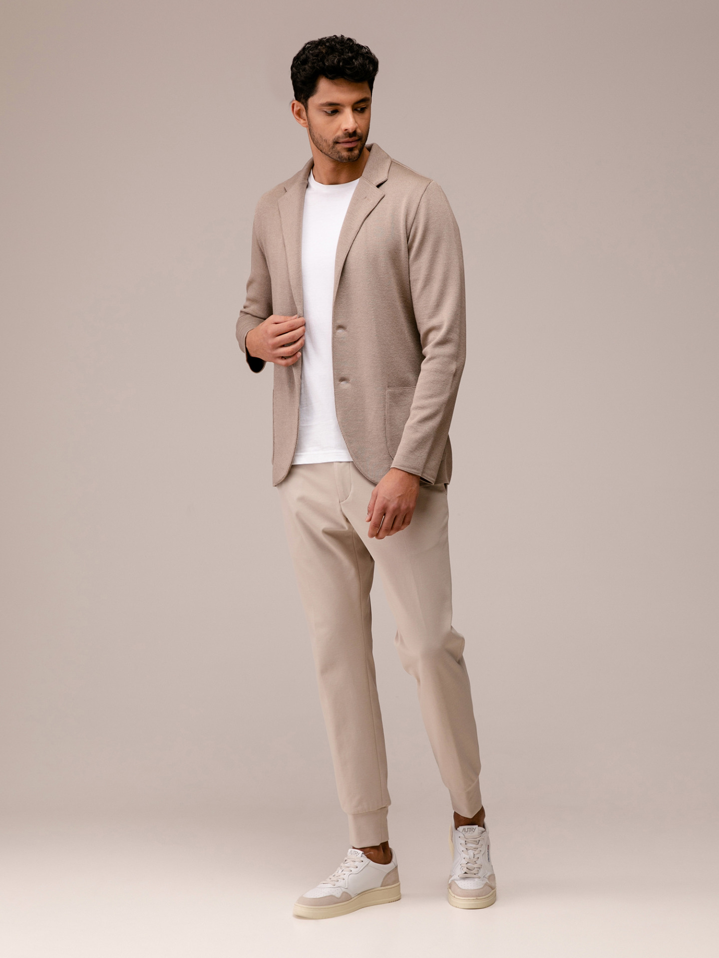 Detailansicht von Wollsakko von LARDINI