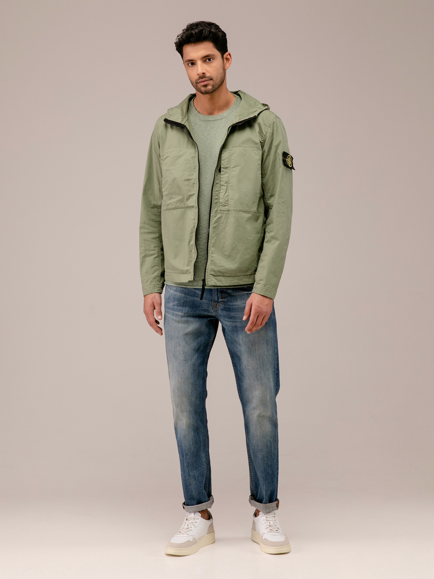 Detailansicht von Übergangsjacke von STONE ISLAND