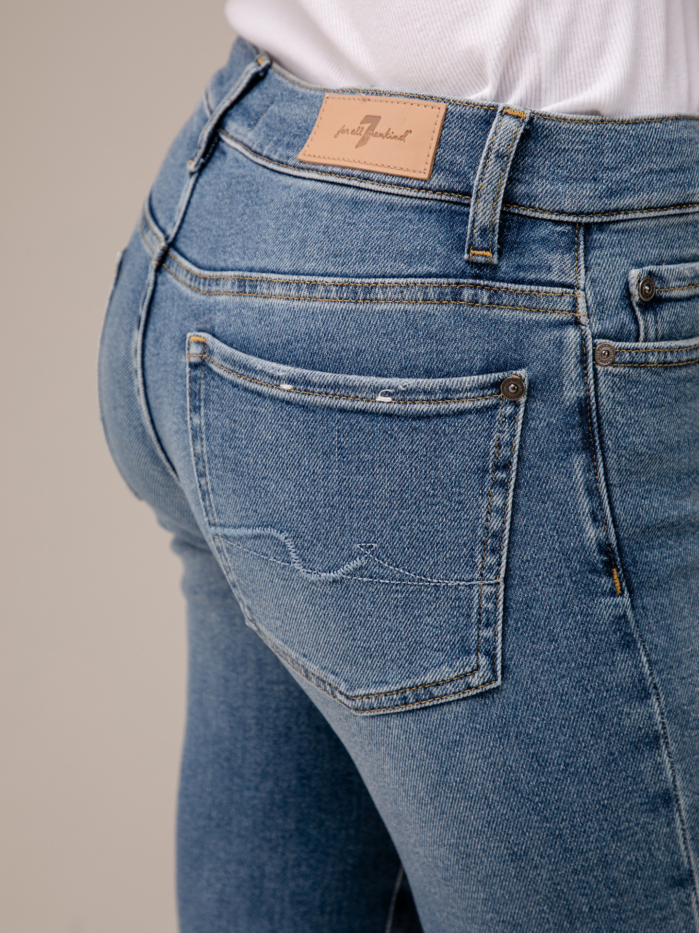 Detailansicht von Skinny Jeans von 7 FOR ALL MANKIND