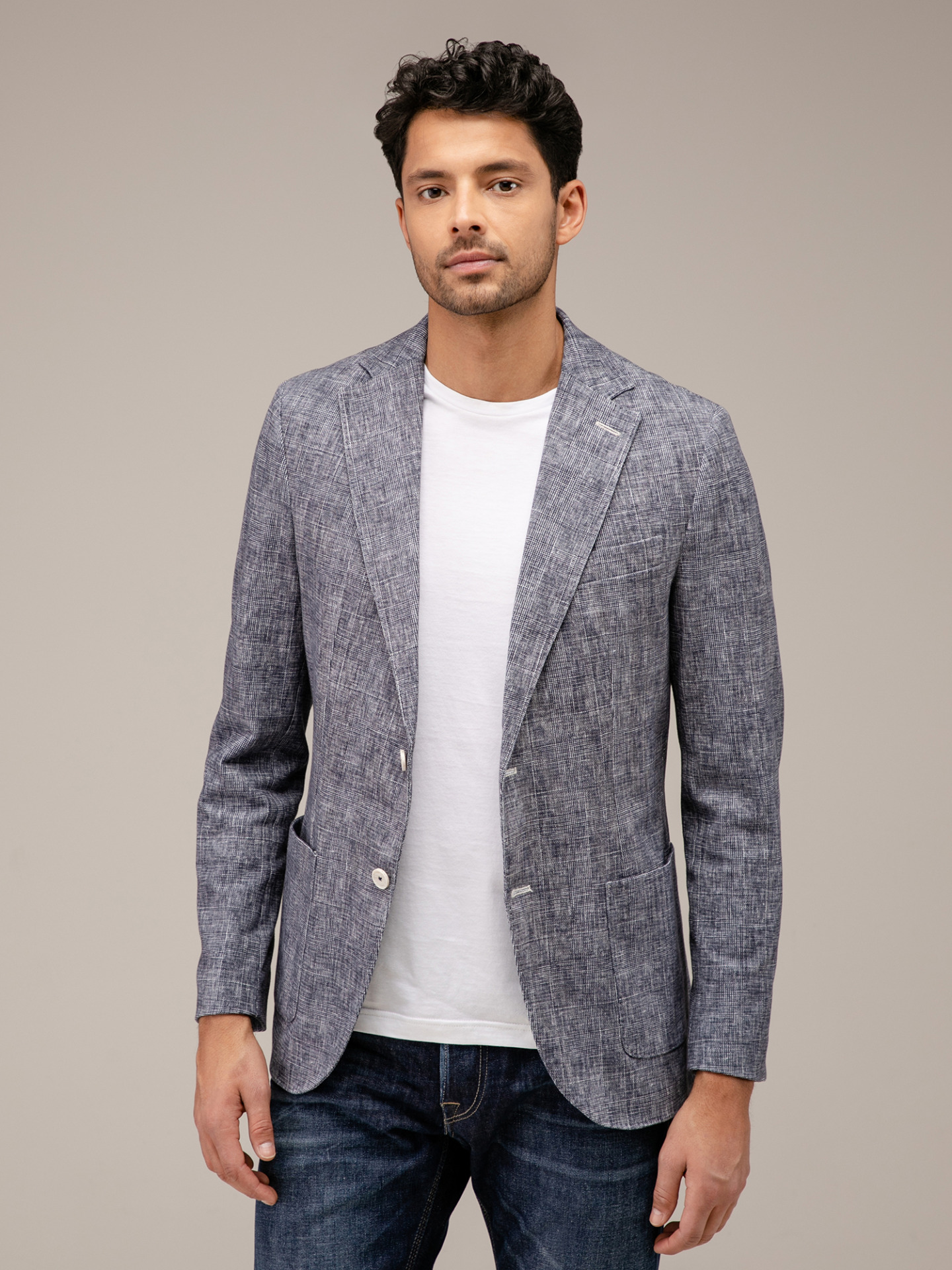 Detailansicht von Baumwollsakko von CIRCOLO