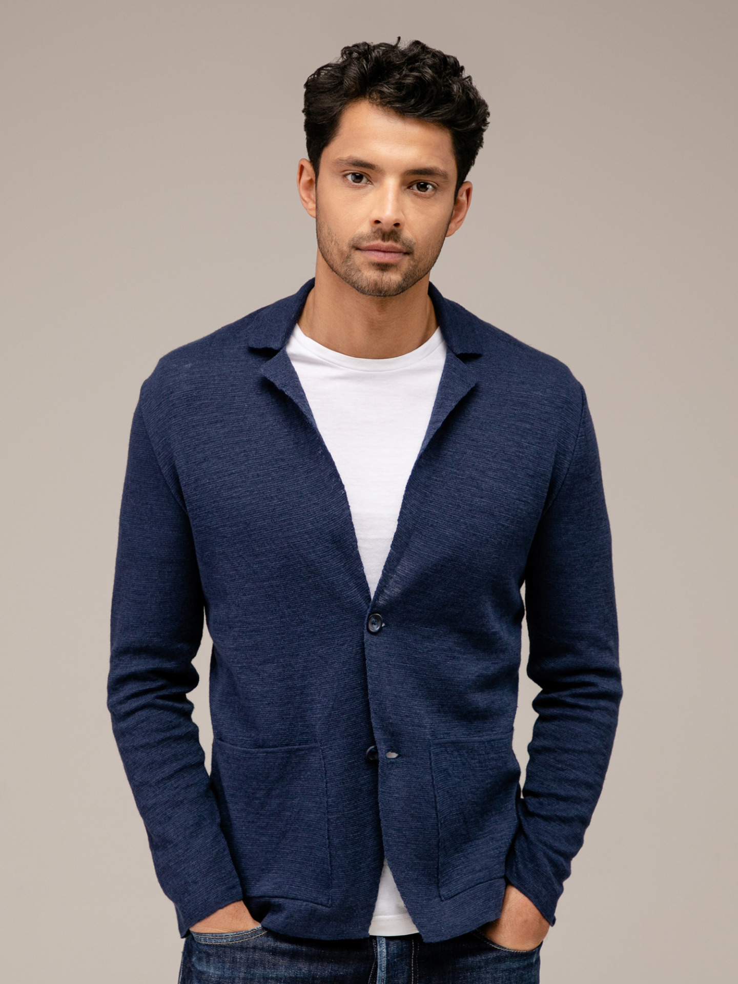 Detailansicht von Leinensakko von PHIL PETTER