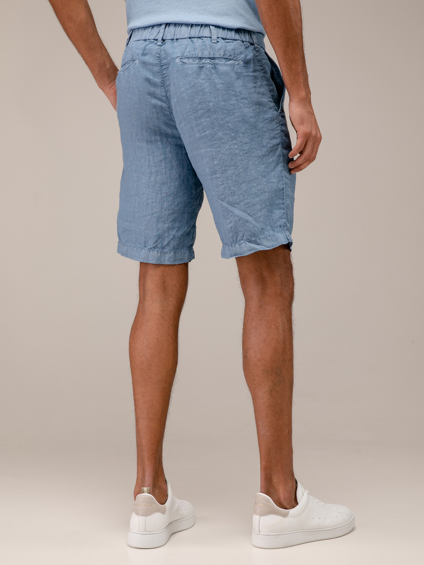 Detailansicht von Bermudas aus Leinen von MYTHS