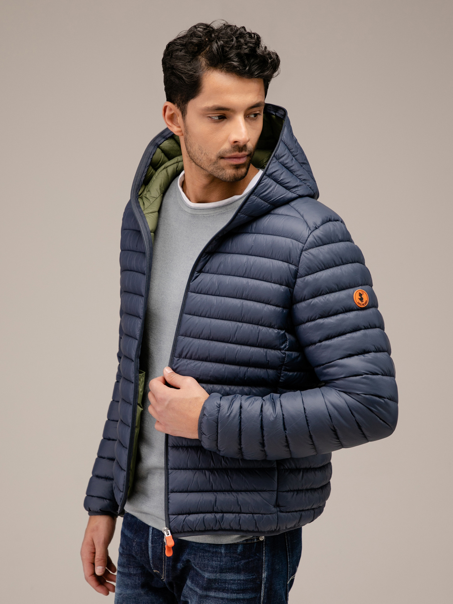 Detailansicht von Steppjacke von SAVE THE DUCK