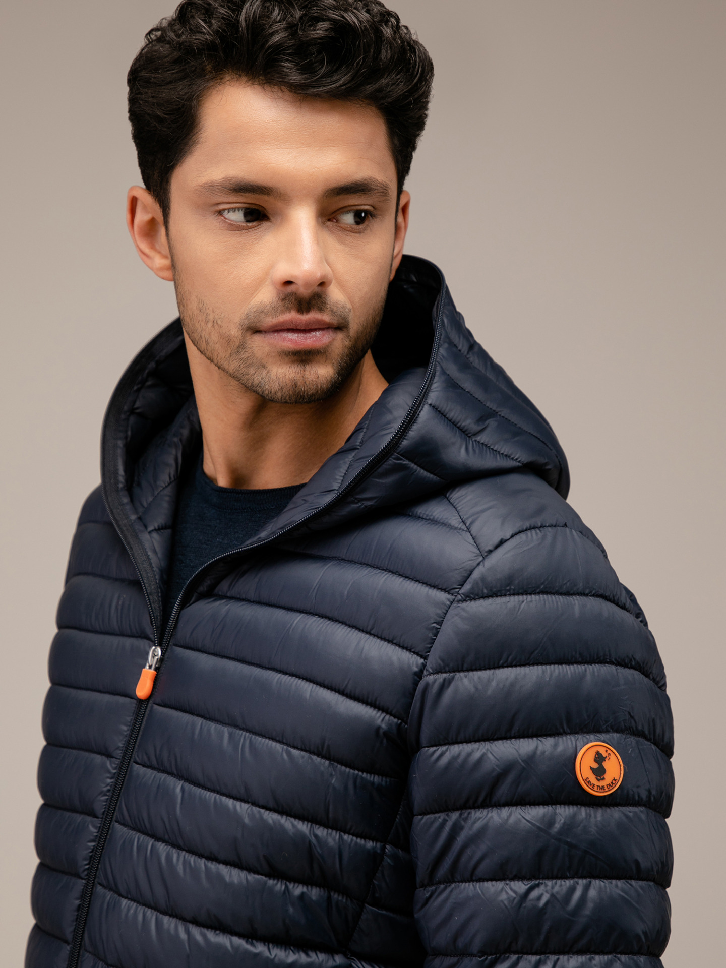 Detailansicht von Steppjacke von SAVE THE DUCK