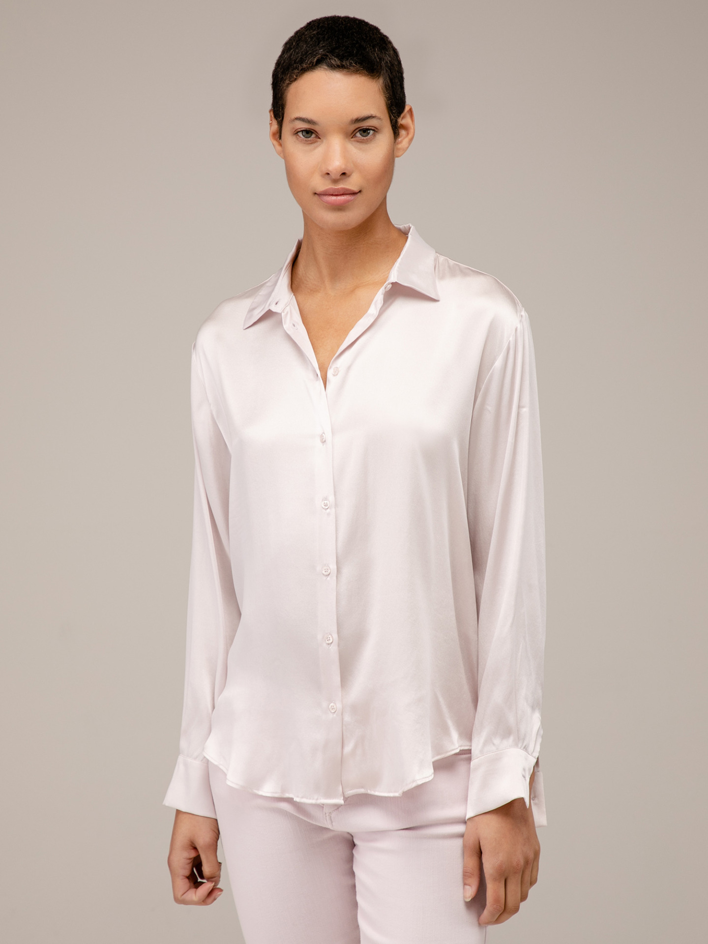 Detailansicht von Seidenbluse von DANIELS