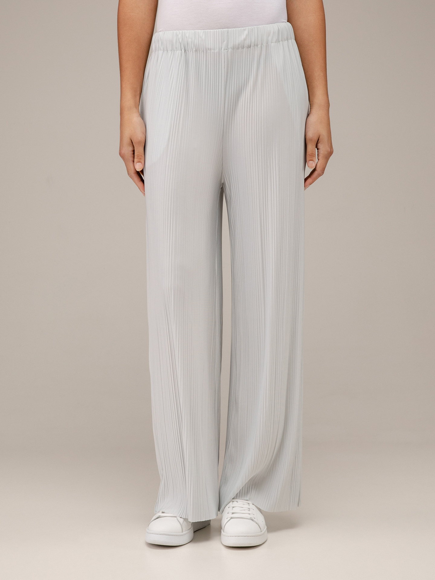 Detailansicht von Weite Plissee-Hose von SAMSØE SAMSØE