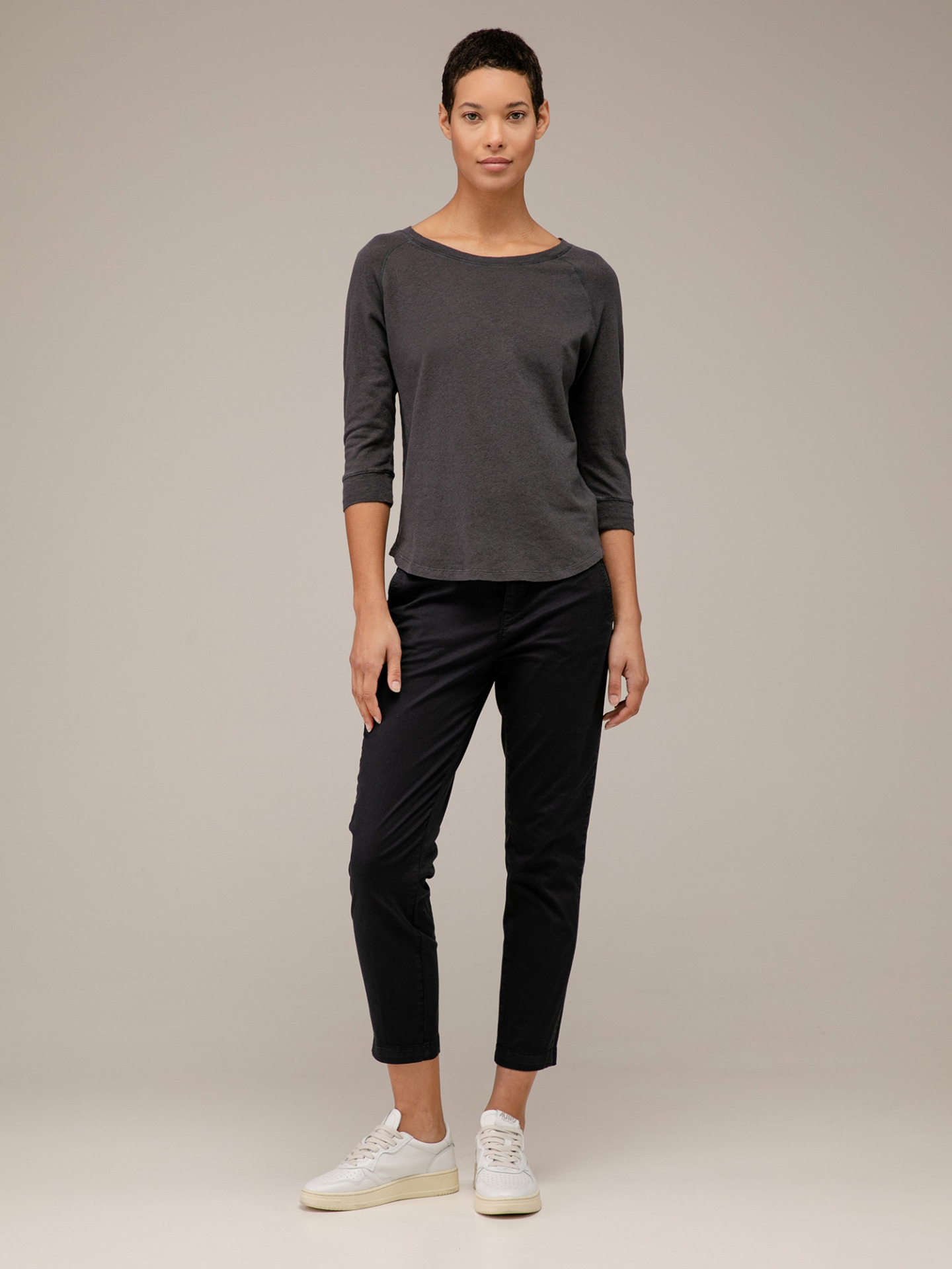 Detailansicht von Langarmshirt mit 3/4 Arm von DANIELS