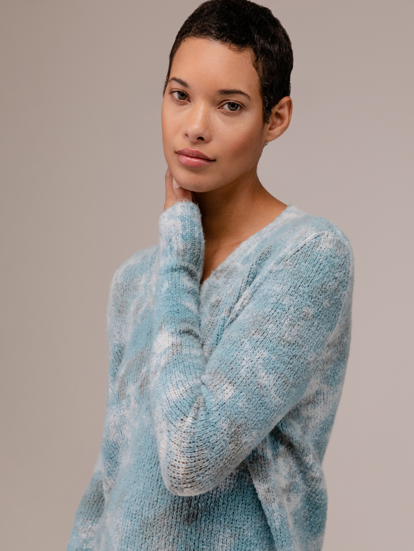 Detailansicht von Pullover aus Baumwolle von AVANT TOI