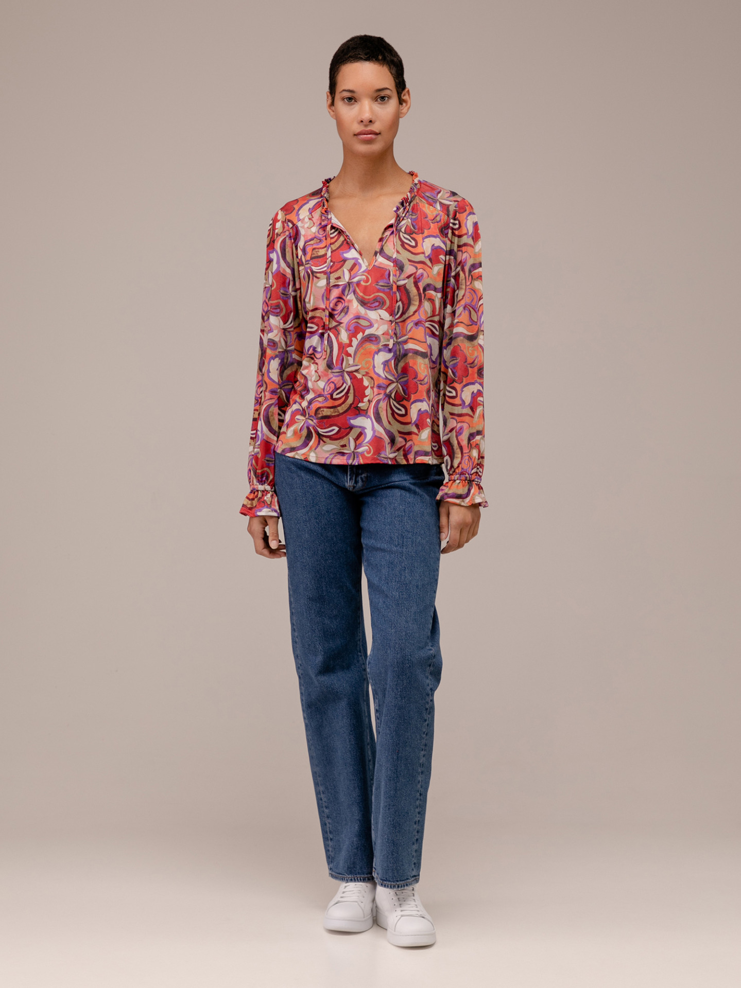 Detailansicht von Gemusterte Bluse von DANIELS