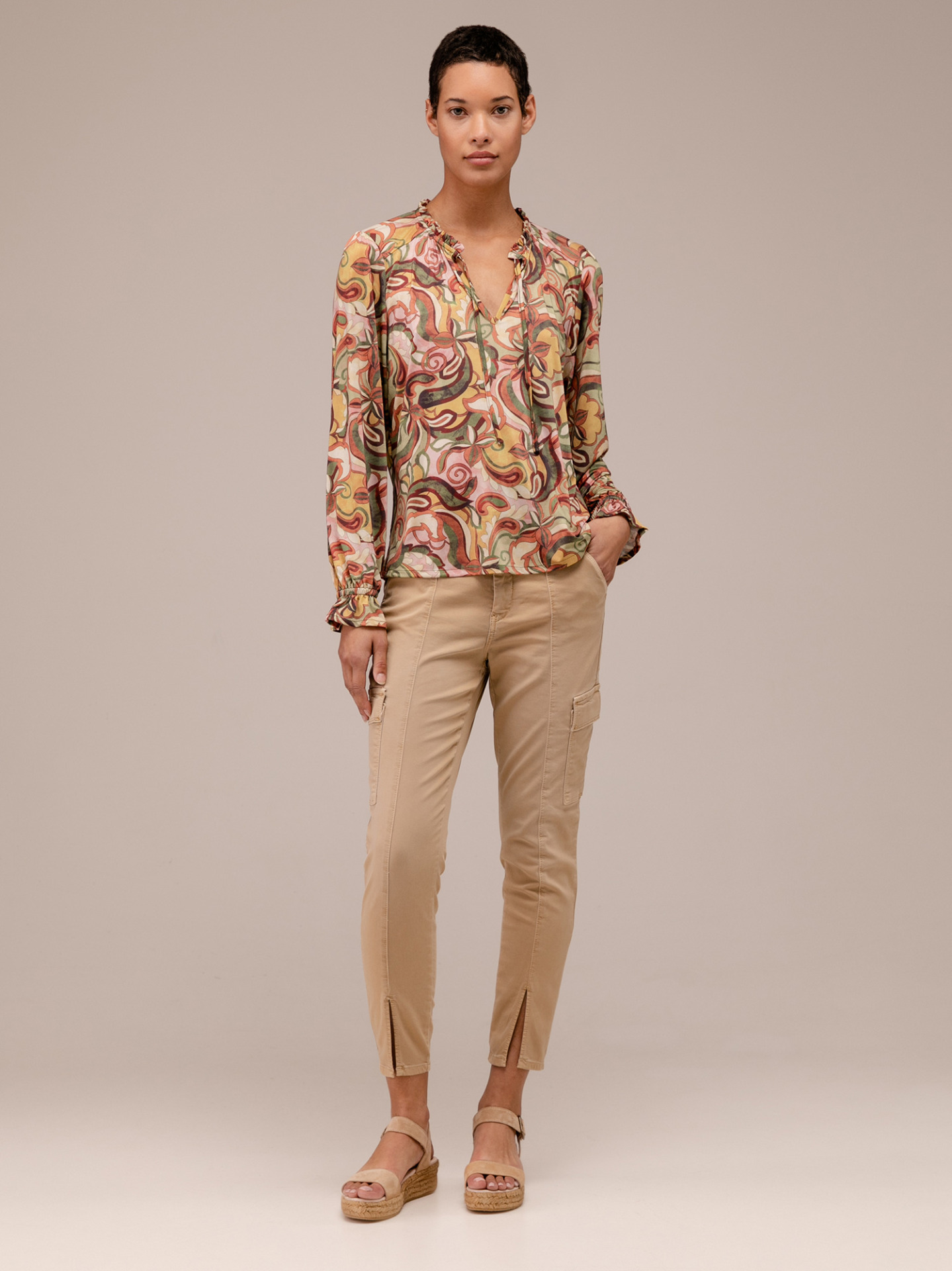 Detailansicht von Gemusterte Bluse von DANIELS