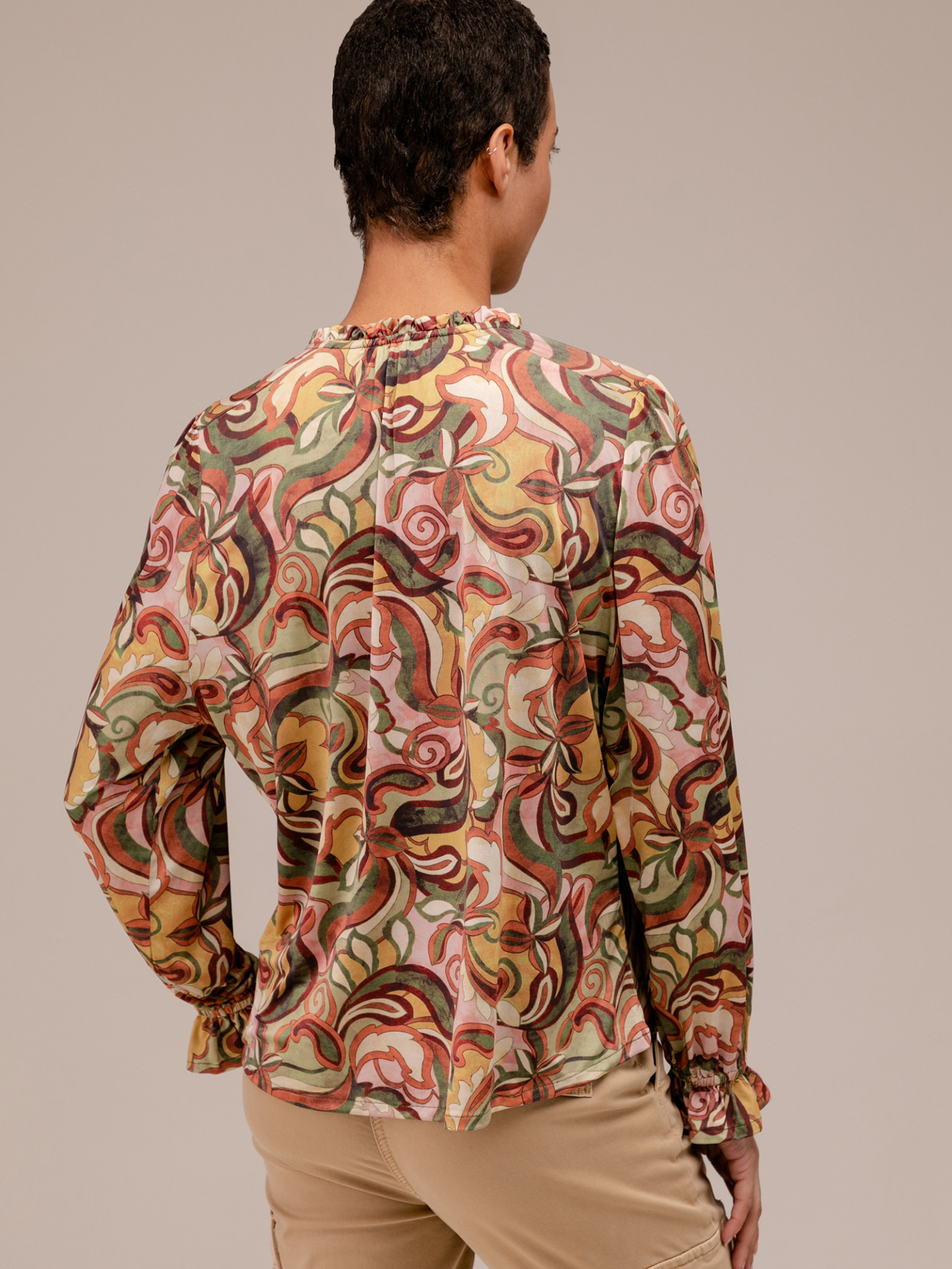 Detailansicht von Gemusterte Bluse von DANIELS