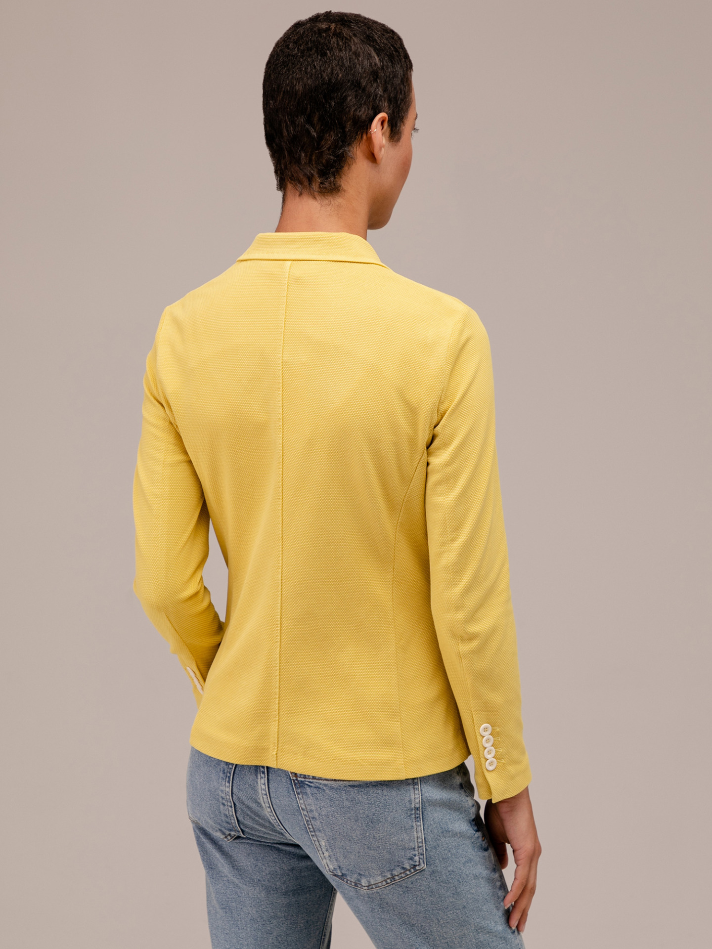 Detailansicht von Blazer aus Baumwolle von CIRCOLO