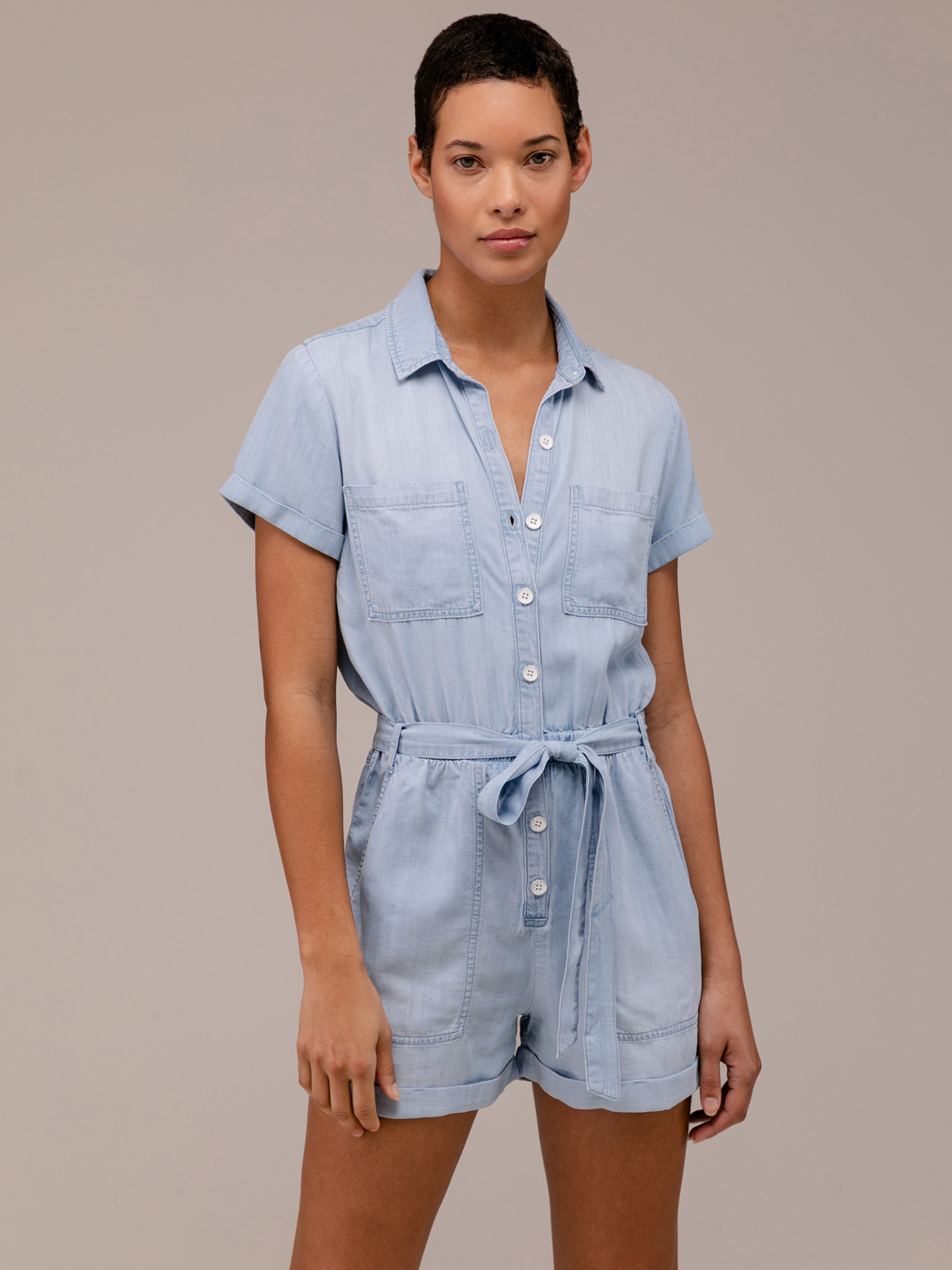 Detailansicht von Kurzer Jumpsuit von BELLA DAHL