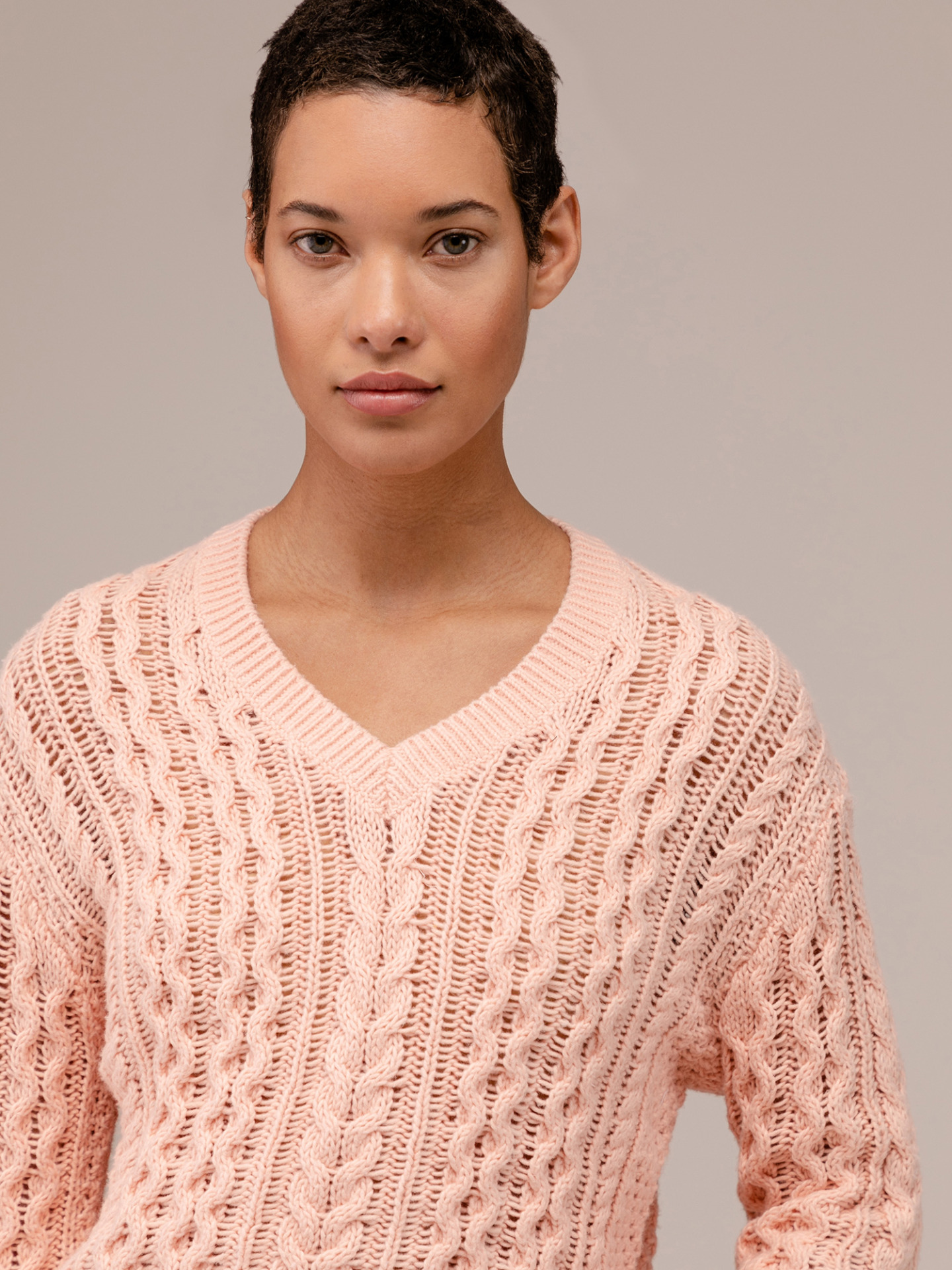 Detailansicht von Pullover aus Baumwolle von 360 CASHMERE