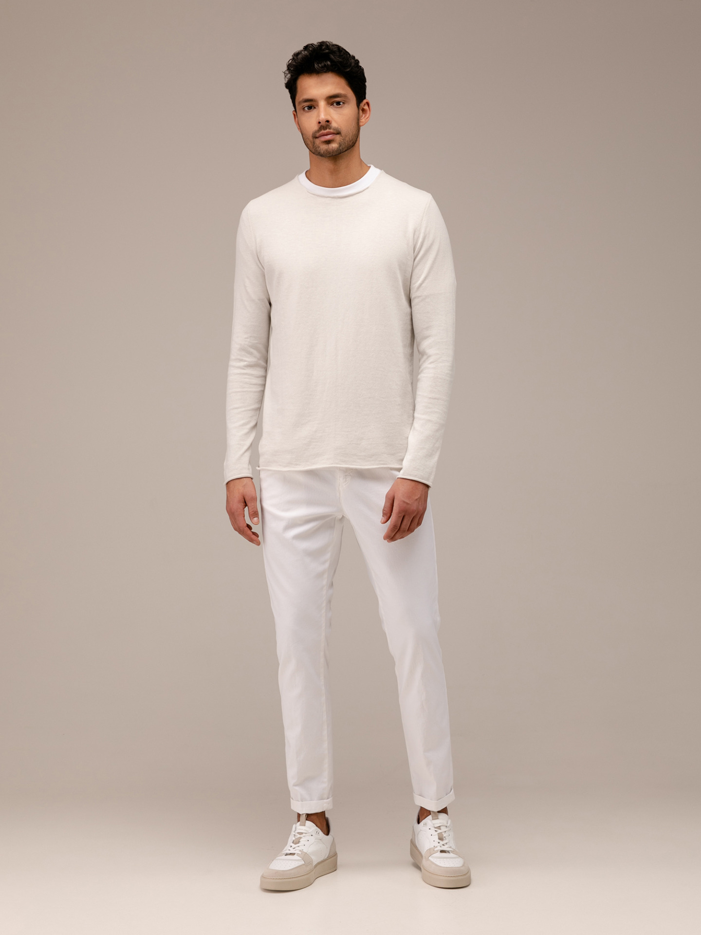 Detailansicht von Chinohose aus Baumwolle von MASON’S