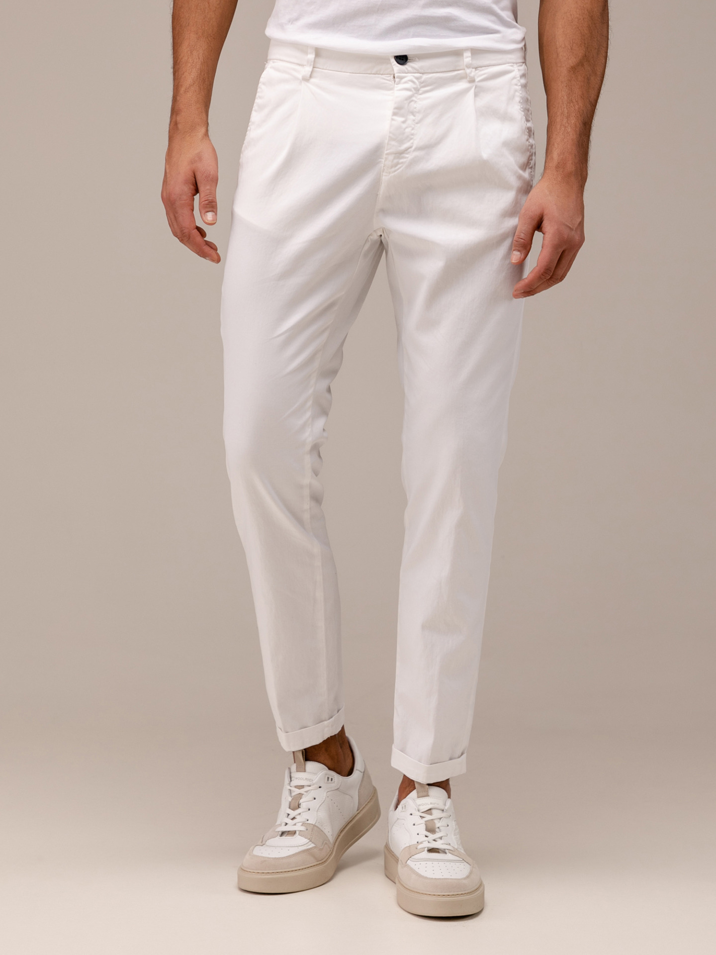 Detailansicht von Chinohose aus Baumwolle von MASON’S