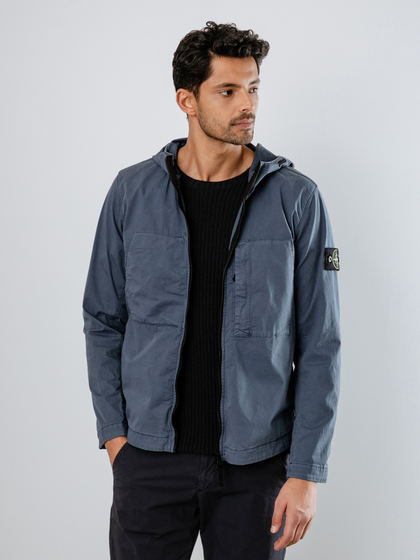 Detailansicht von Übergangsjacke von STONE ISLAND