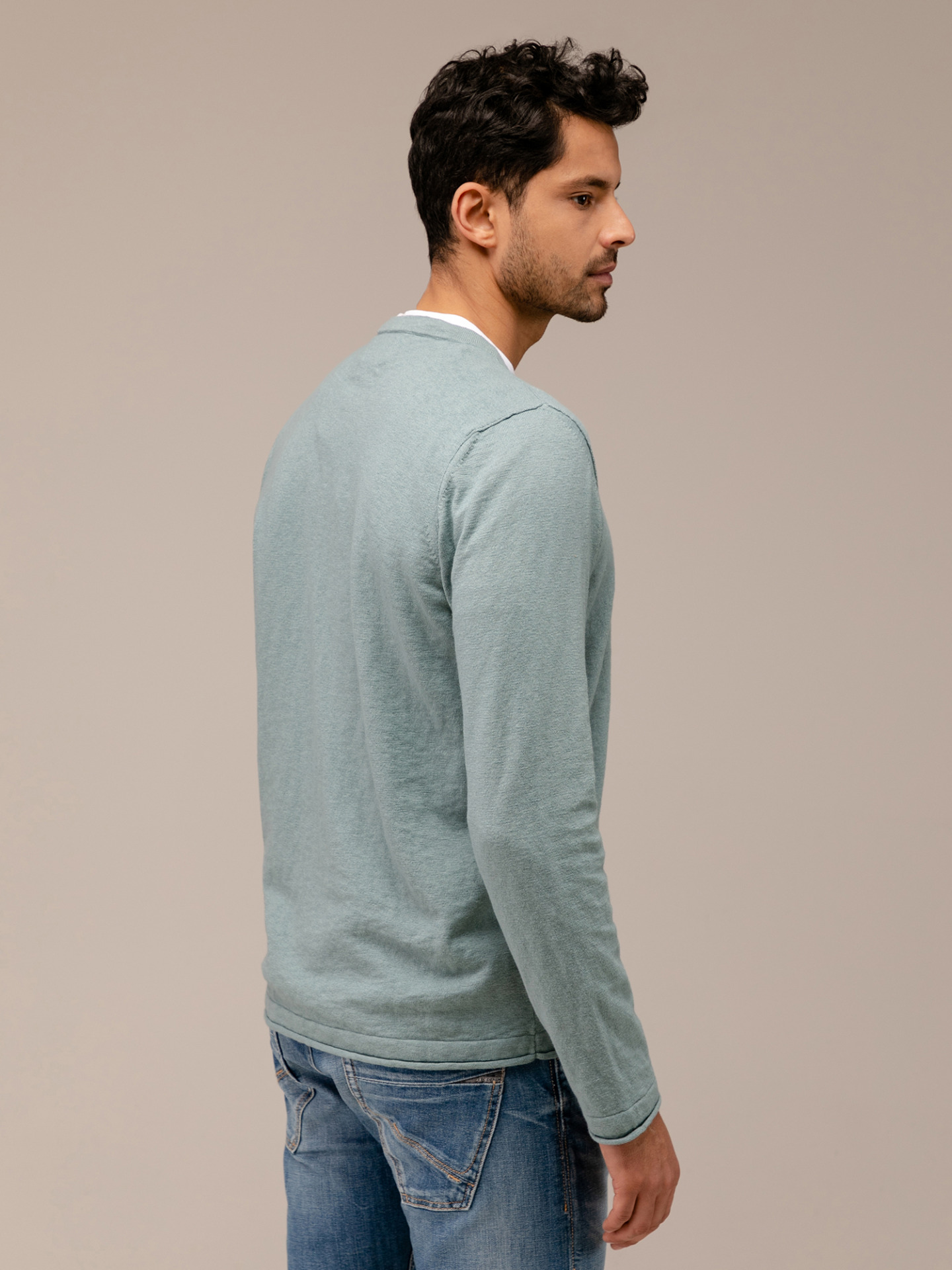 Detailansicht von Pullover aus Baumwolle von STONE ISLAND