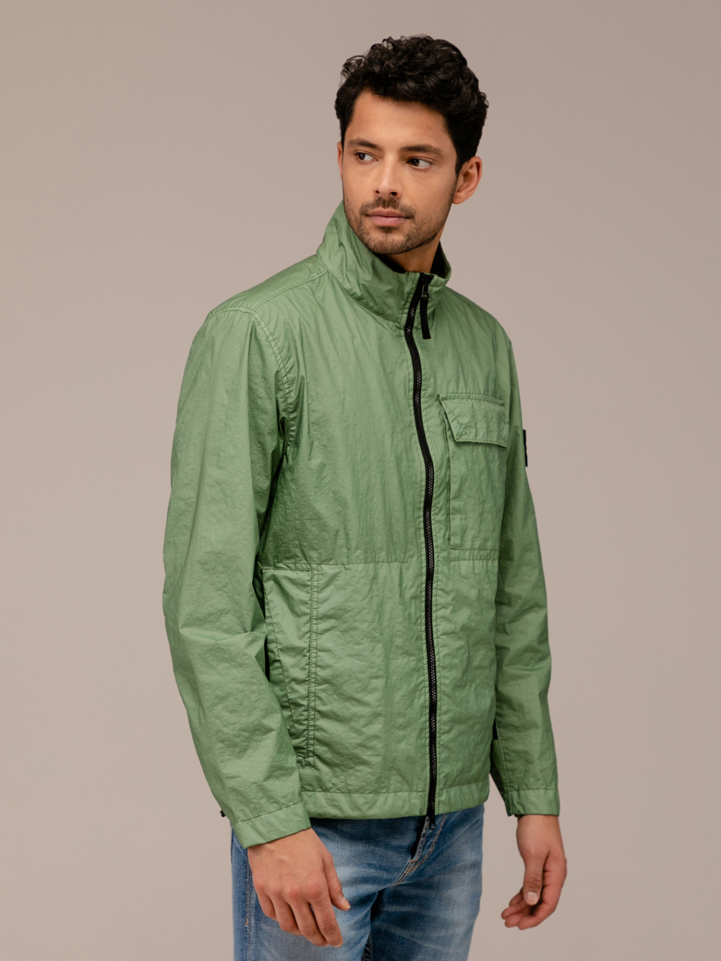 Detailansicht von Übergangsjacke von STONE ISLAND