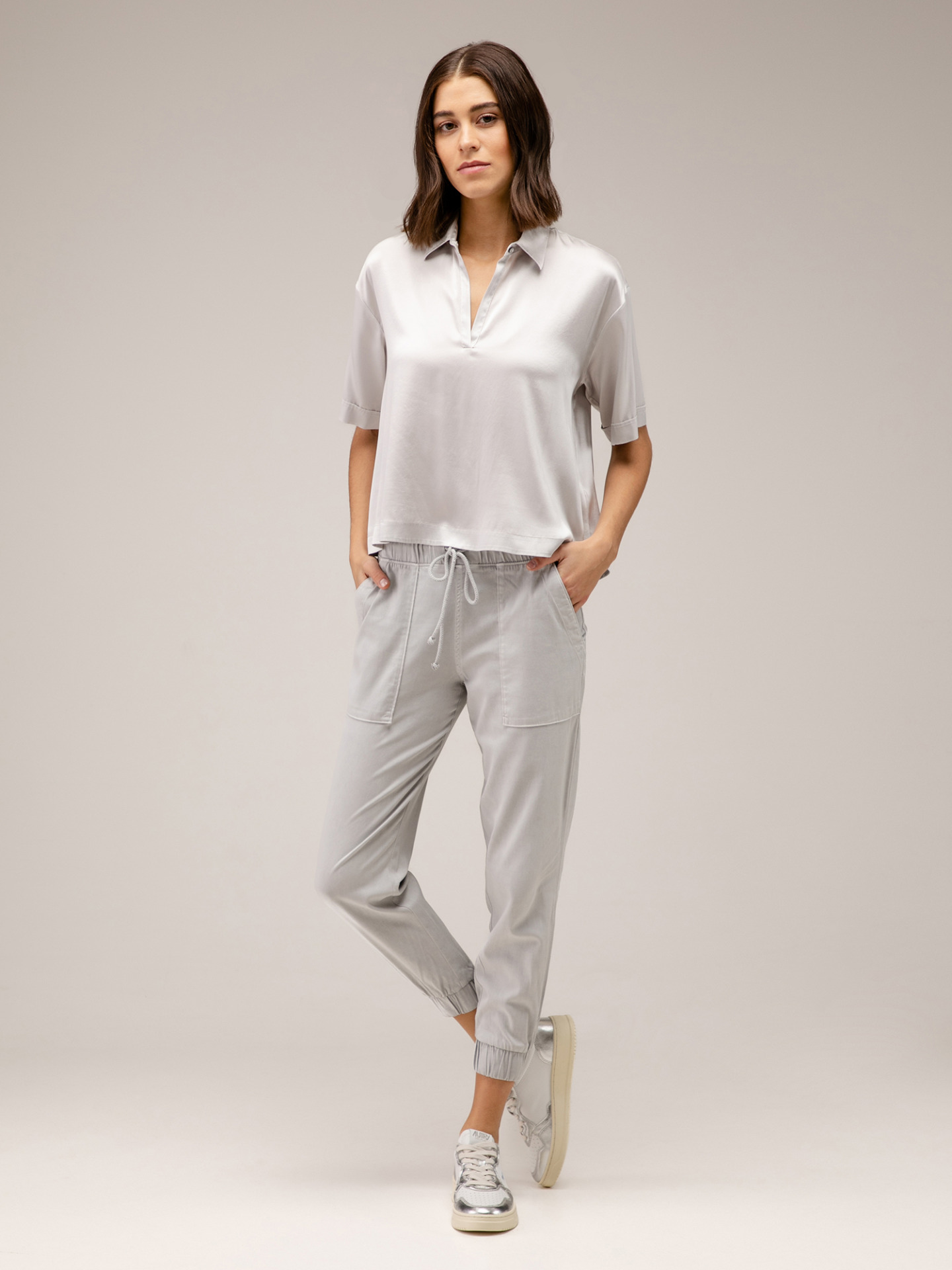 Detailansicht von Hose im Jogging-Stil von BELLA DAHL