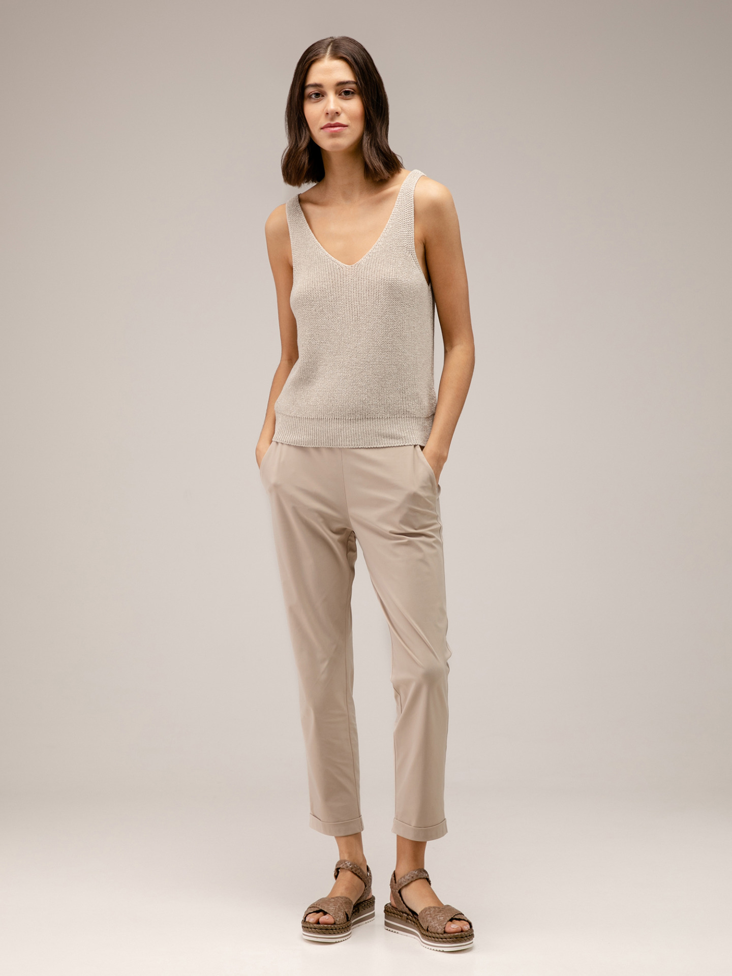 Detailansicht von Stricktop von 10 DAYS