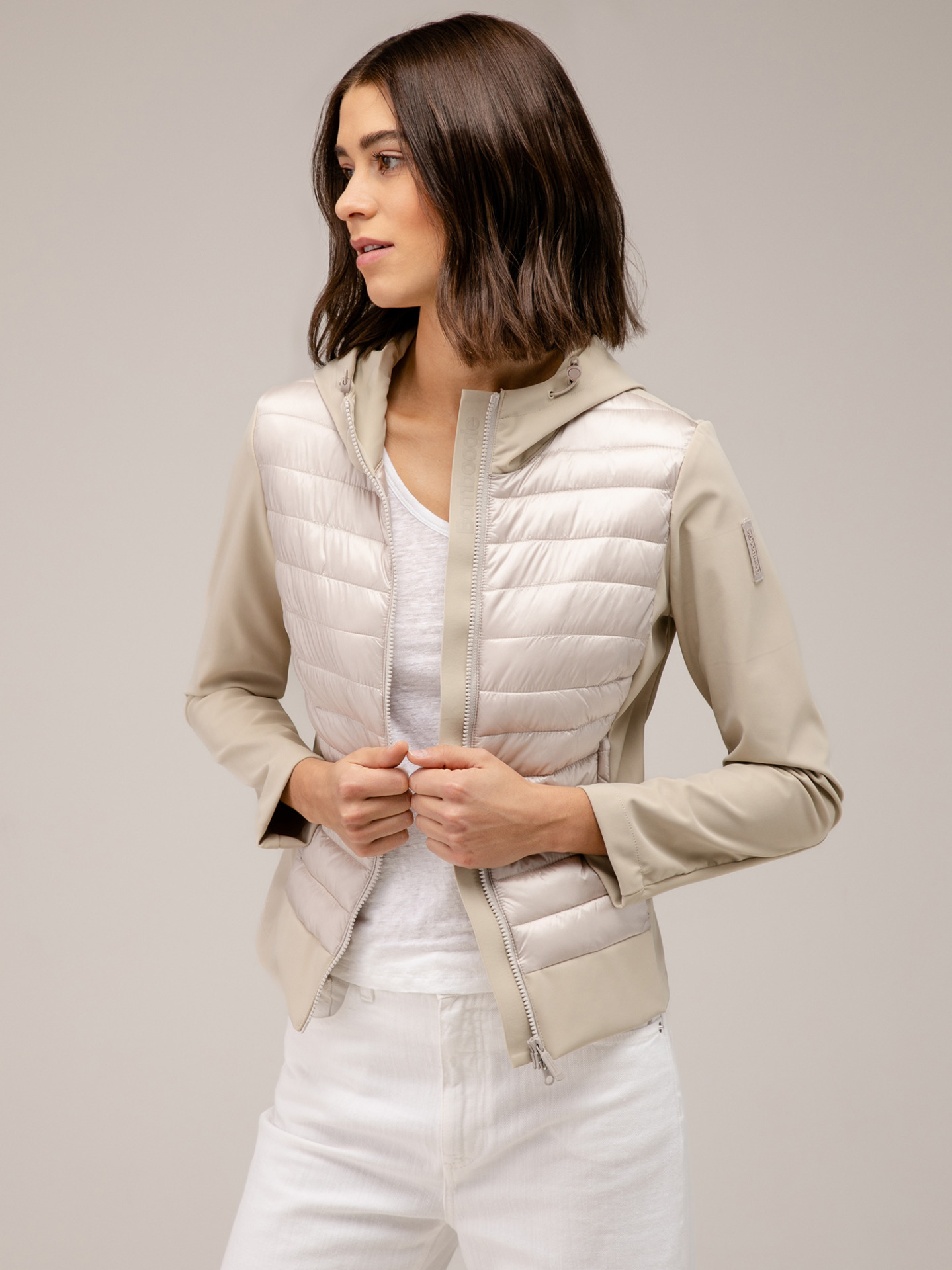 Detailansicht von Steppjacke von BOMBOOGIE