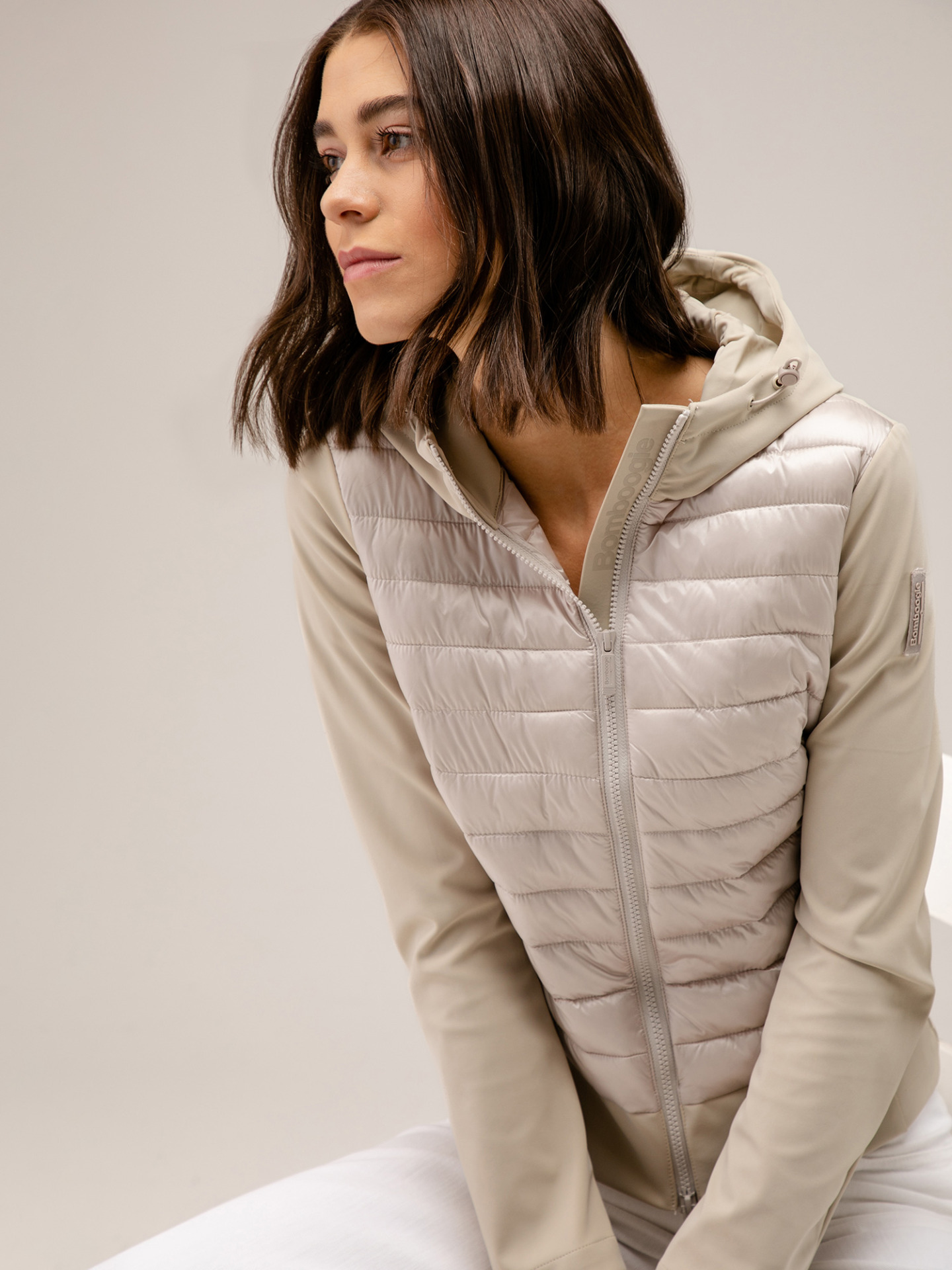 Detailansicht von Steppjacke von BOMBOOGIE