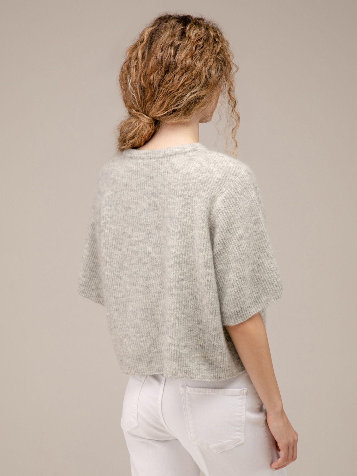 Detailansicht von Kurze Strickjacke von AMERICAN VINTAGE