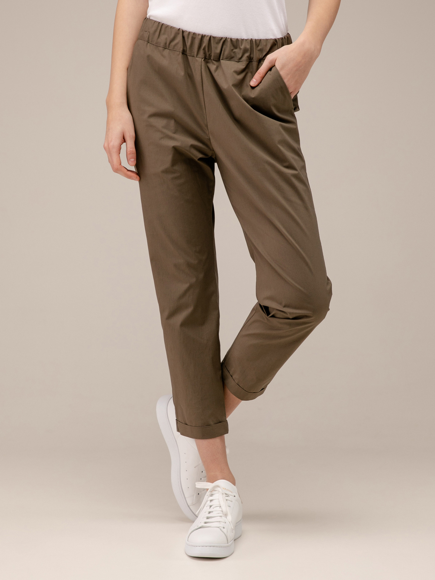 Detailansicht von Hose aus Baumwolle von LIS LAREIDA