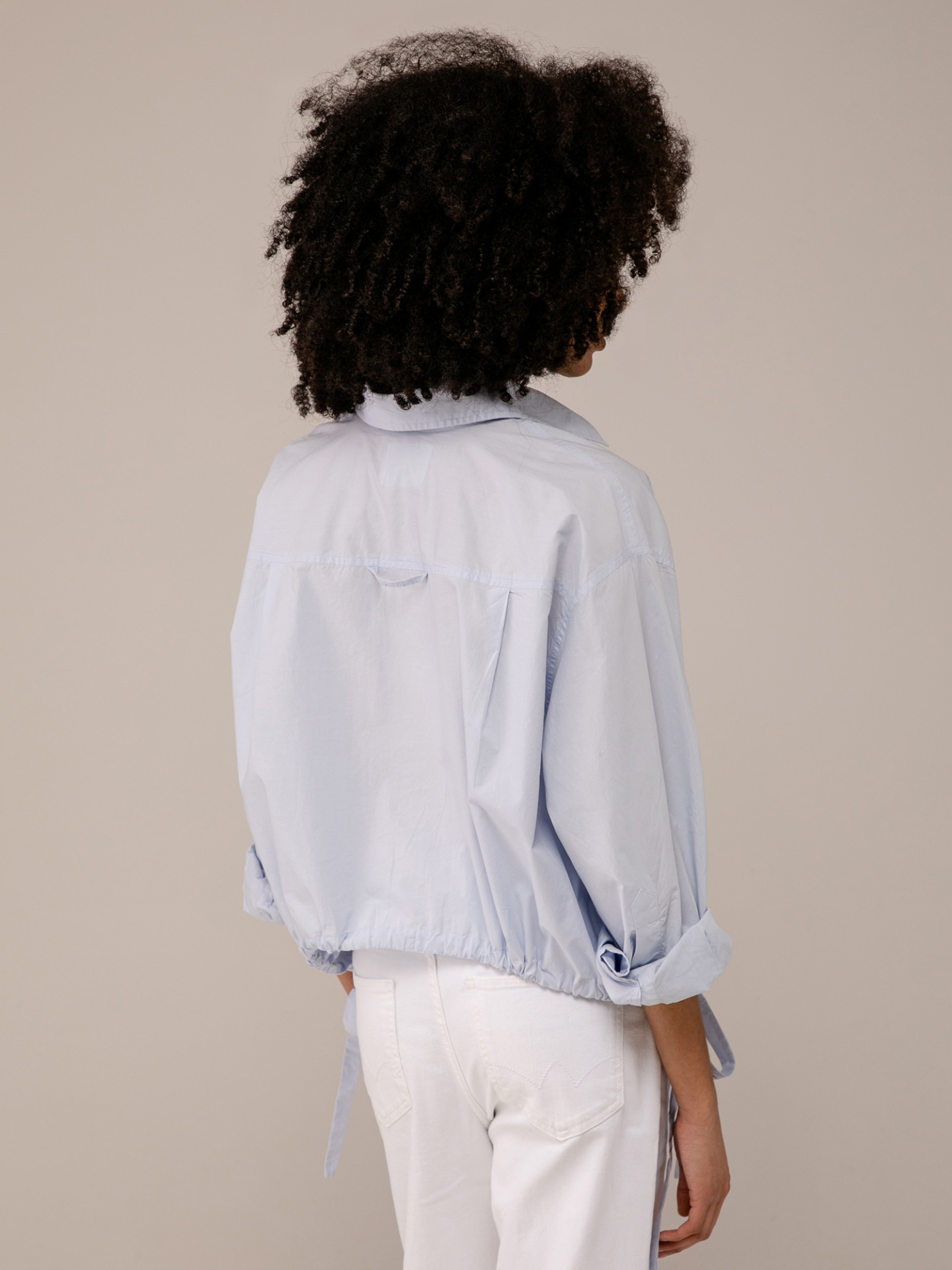 Detailansicht von Kurze Hemdbluse aus Baumwolle von CITIZENS OF HUMANITY