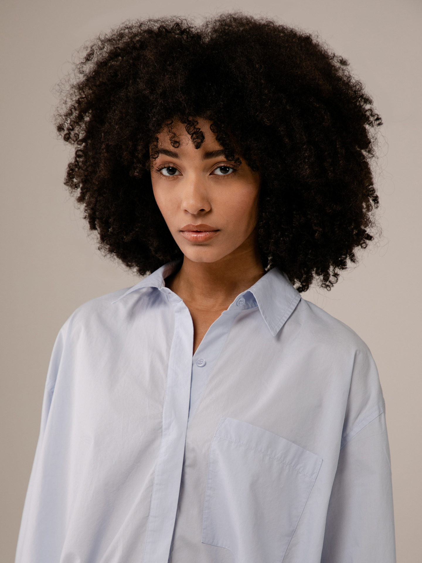 Detailansicht von Kurze Hemdbluse aus Baumwolle von CITIZENS OF HUMANITY