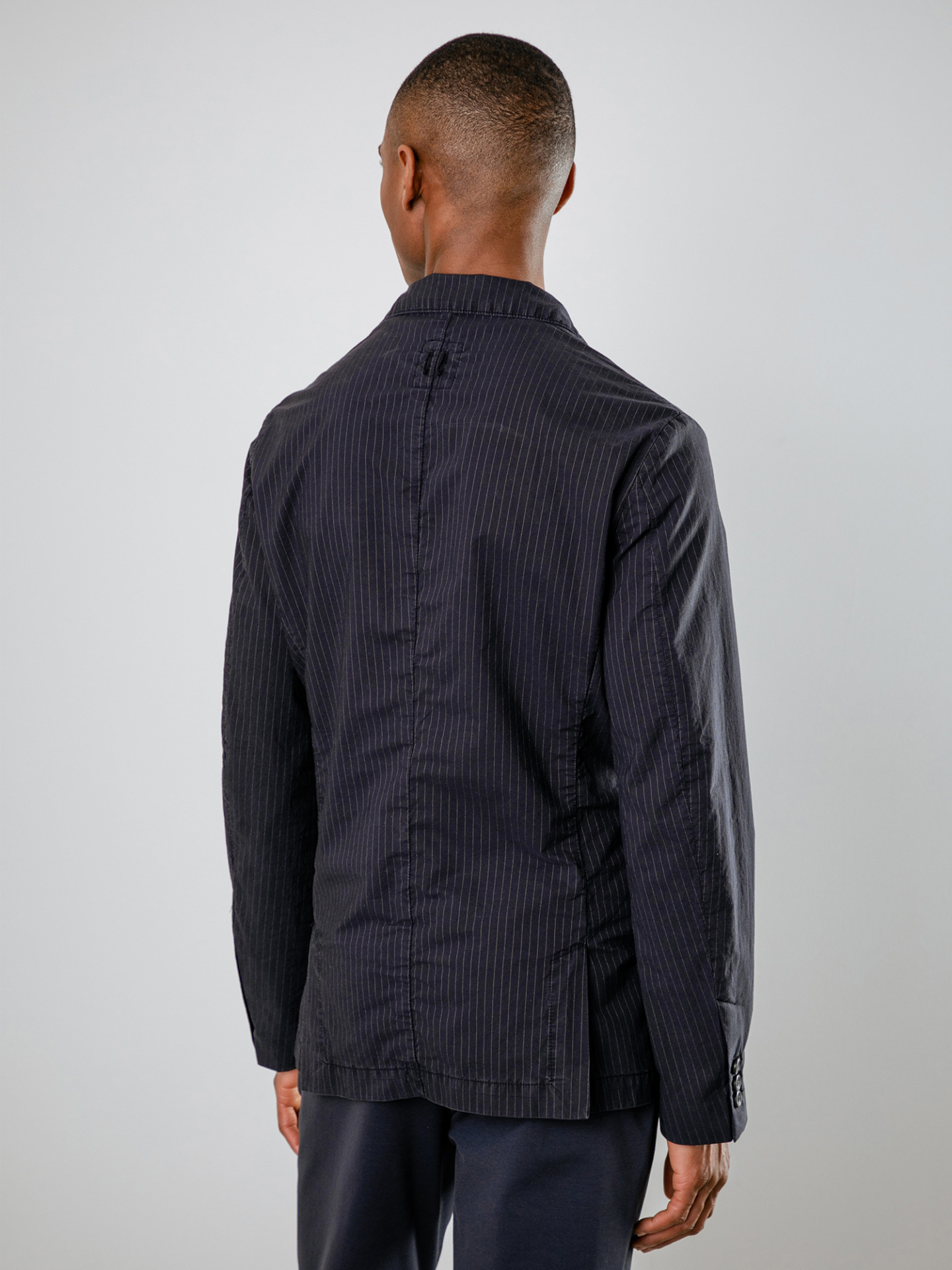 Detailansicht von Baumwollsakko von HANNES ROETHER