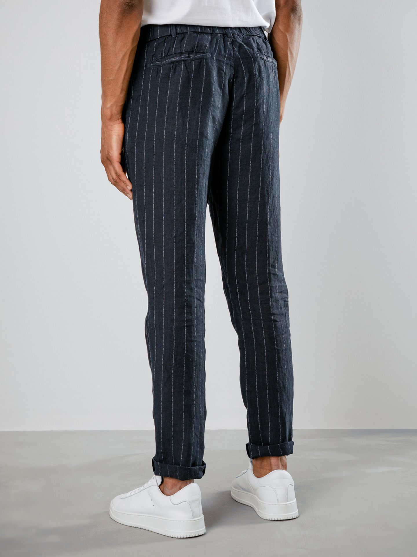 Detailansicht von Lässige Leinenhose von MYTHS