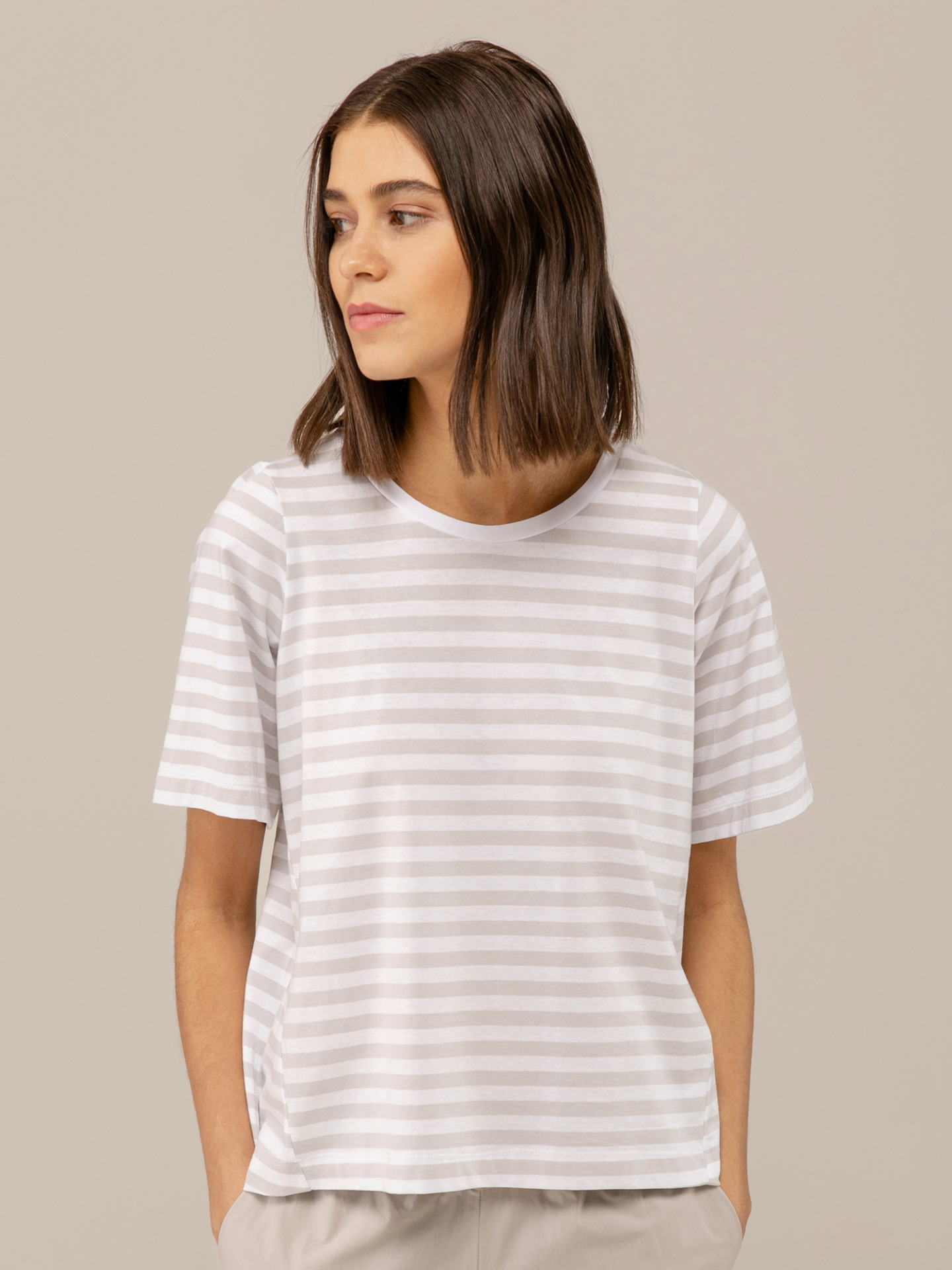 Detailansicht von T-Shirt aus Baumwolle von LIS LAREIDA