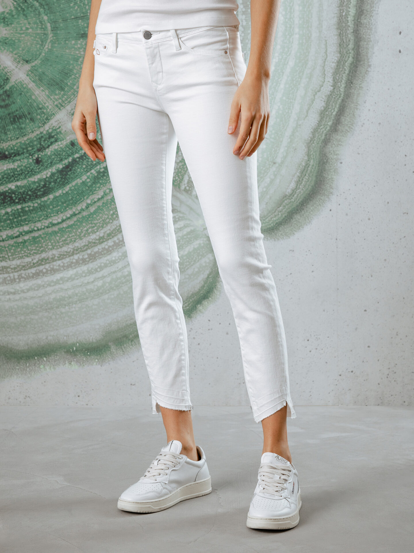 Detailansicht von Skinny Jeans von DAWN