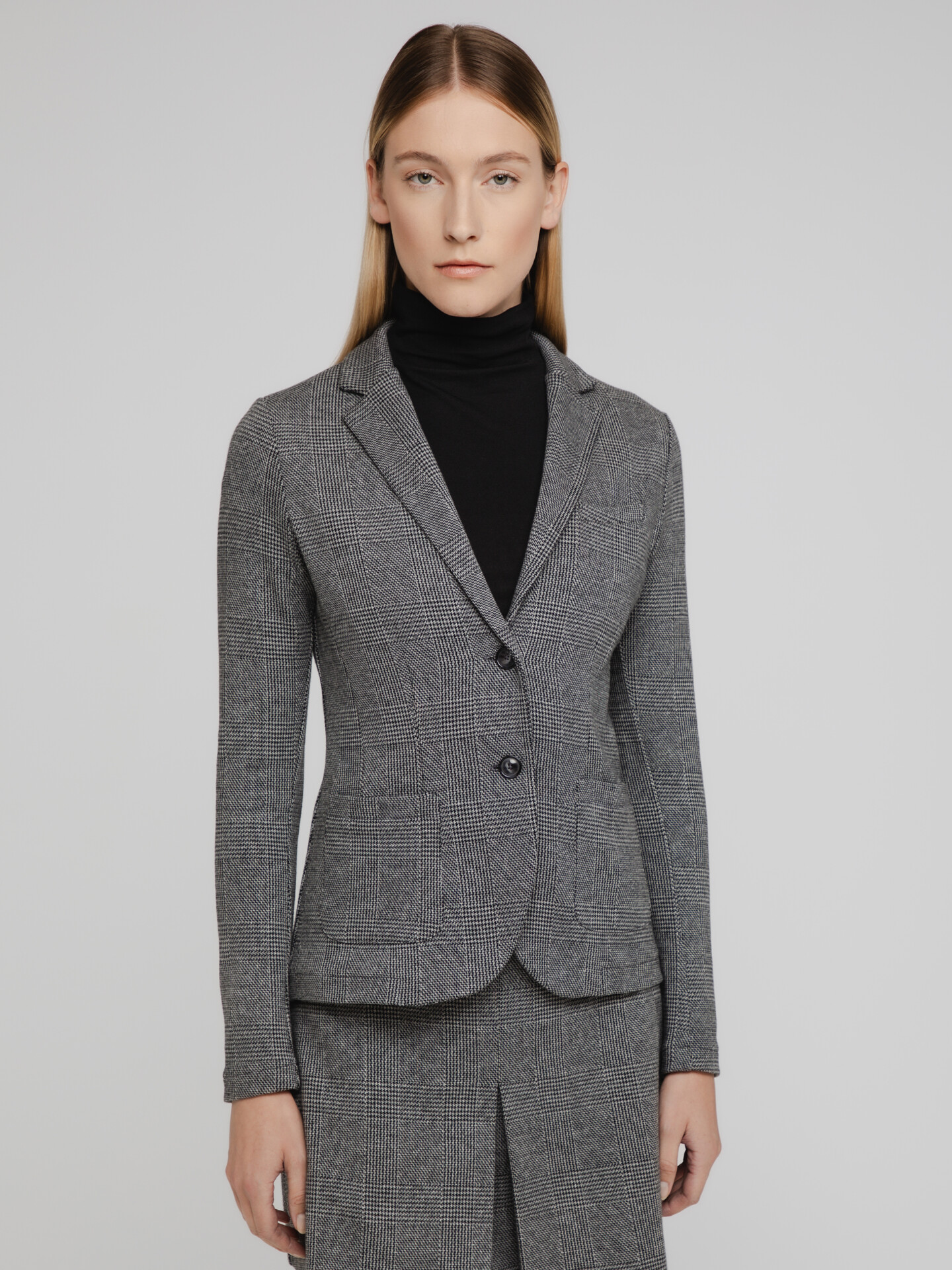 Detailansicht von Blazer aus Baumwolle von DANIELS