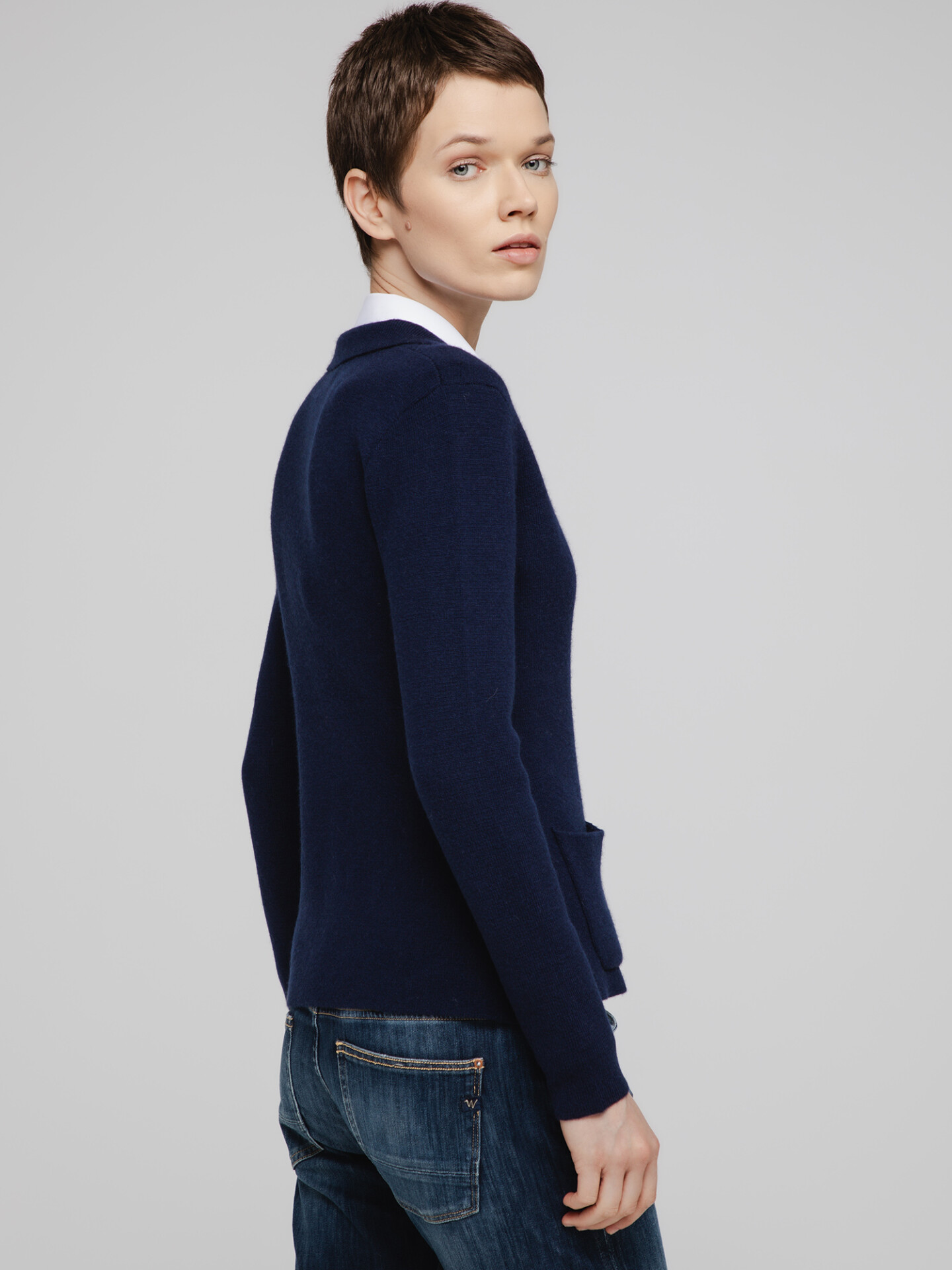 Detailansicht von Blazer aus Wolle von DANIELS