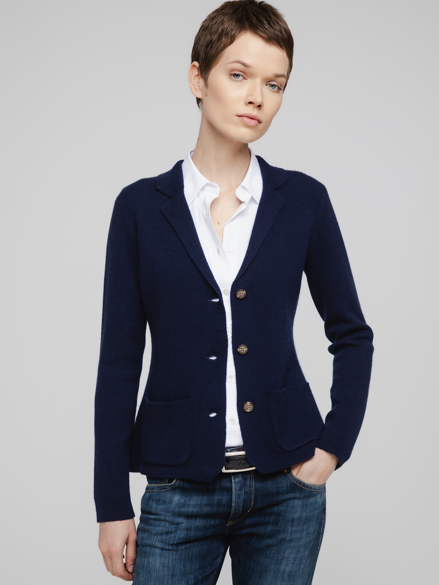 Detailansicht von Blazer aus Wolle von DANIELS