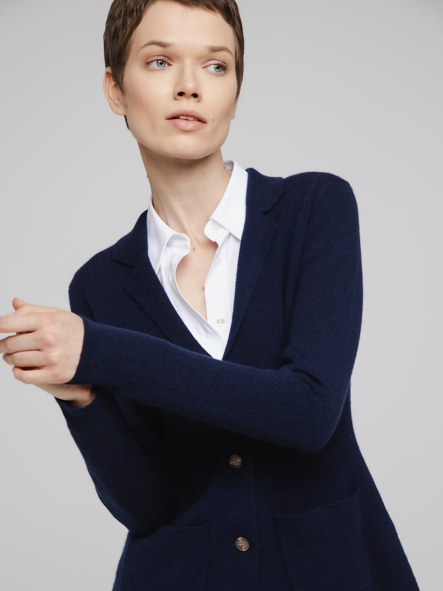 Detailansicht von Blazer aus Wolle von DANIELS