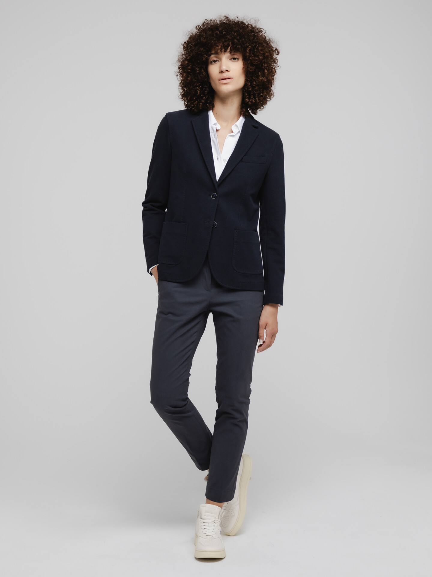 Detailansicht von Blazer aus Baumwolle von CIRCOLO